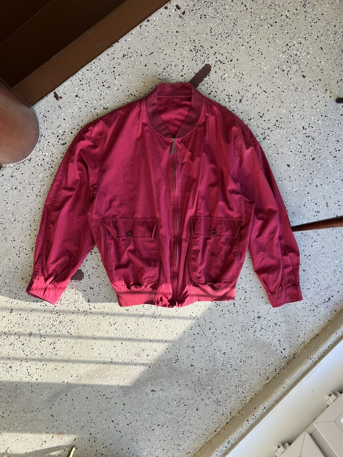 Burberry Vintage Burberrys bomber jacket Size US L / EU 52-54 / 3 - 1 Thumbnail