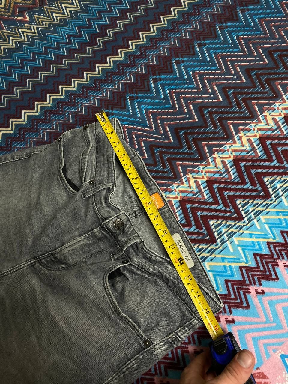 Hugo Boss Hugo Boss gray Y2K jeans pants vintage W32 slim fit Size US 32 / EU 48 - 15 Thumbnail
