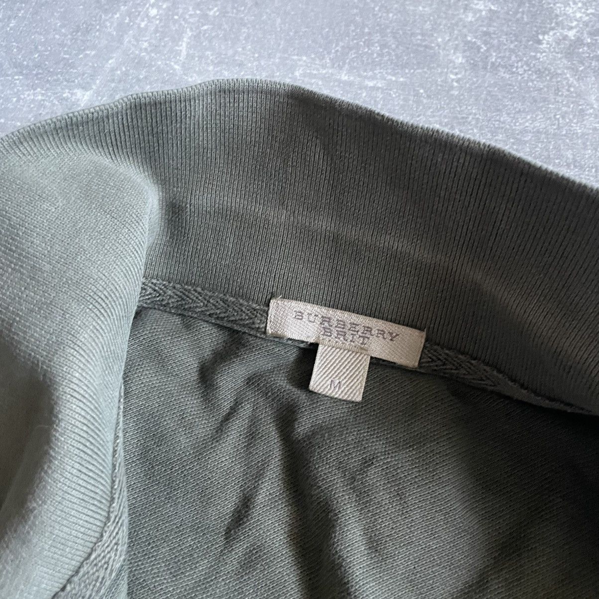 Burberry Burberry polo shirt khaki green tee old money luxury Size US M / EU 48-50 / 2 - 2 Thumbnail