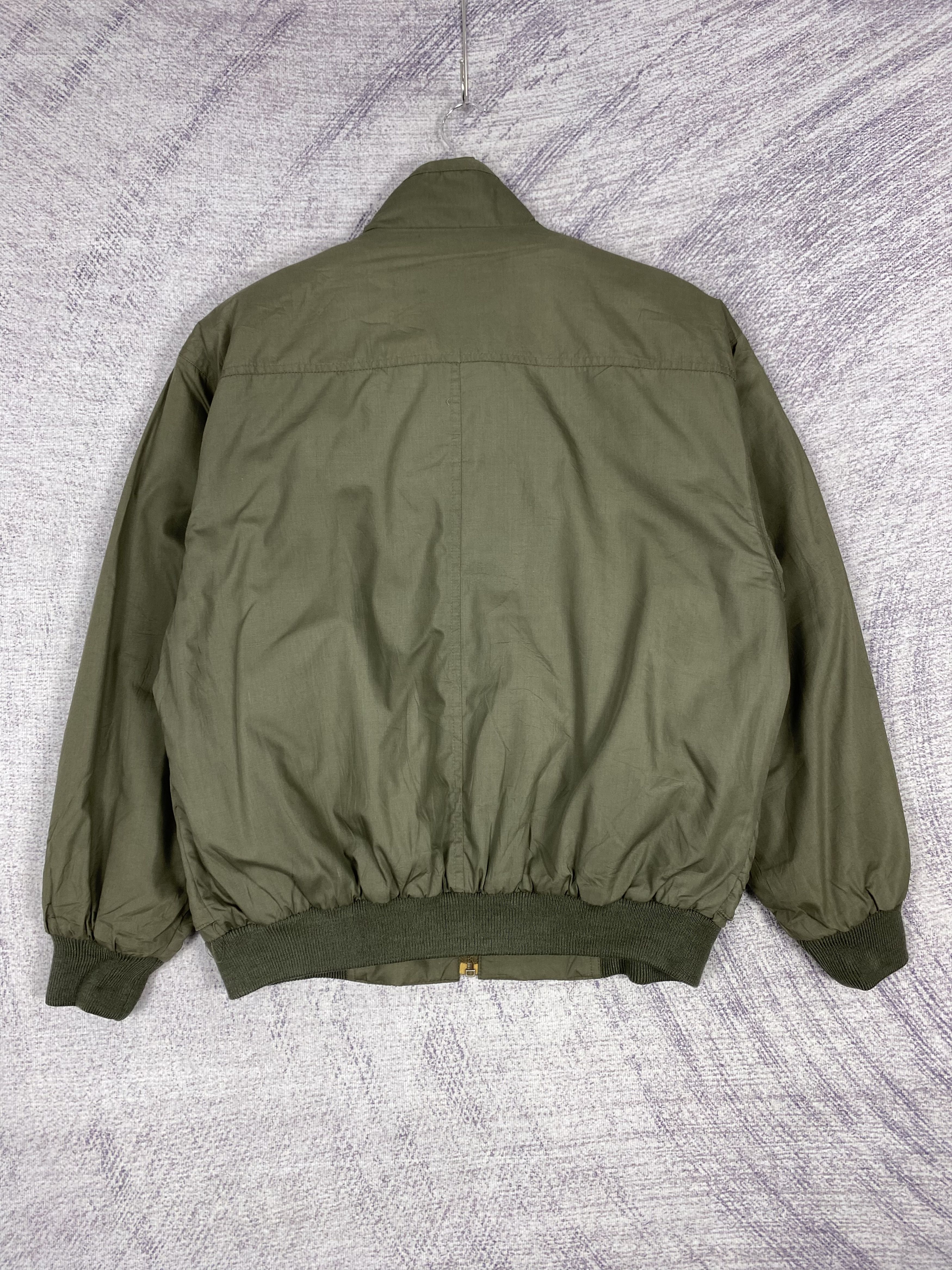 Japanese Brand Vintage Global Eye Fleece Lining Full Zip Bombers Jacket Size US M / EU 48-50 / 2 - 5 Thumbnail