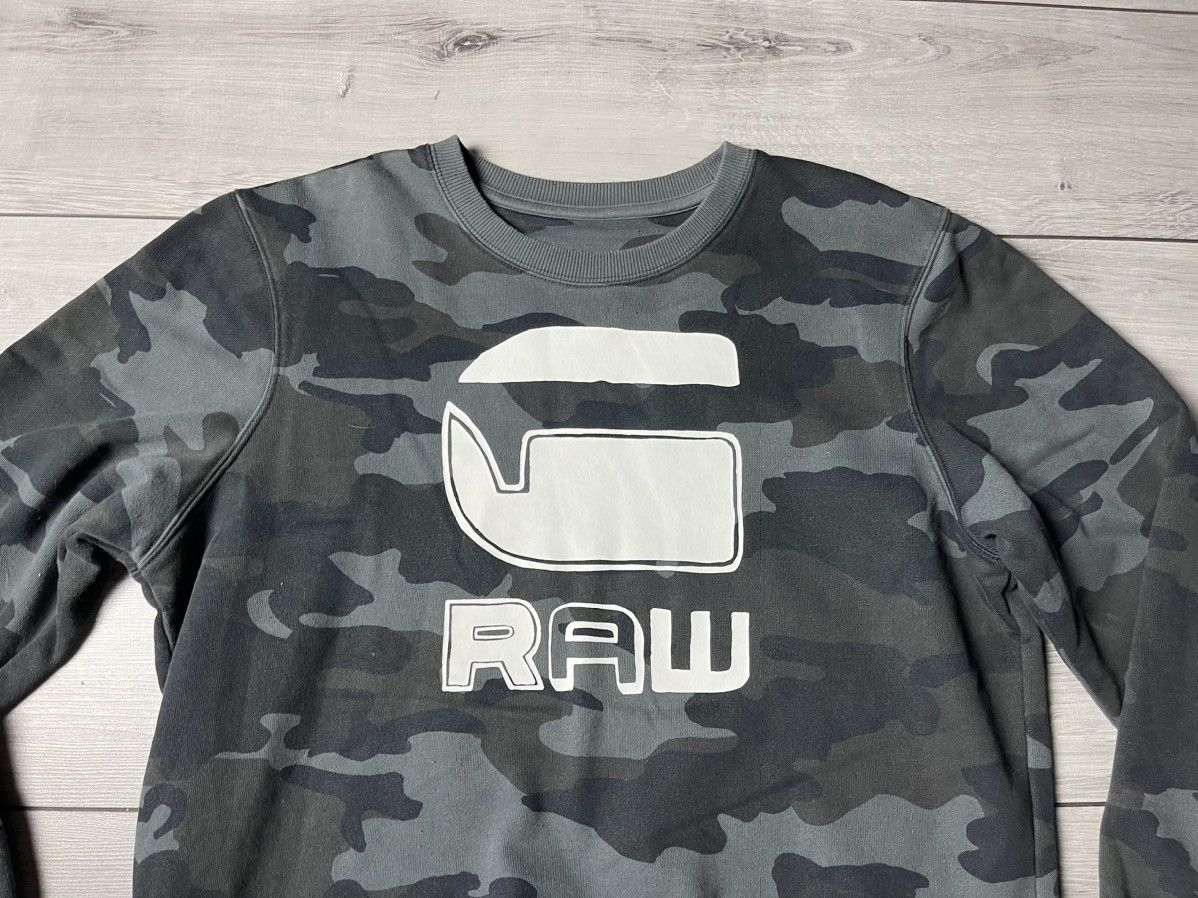 G-Star G star raw sweatshirt camouflage size Large Size US L / EU 52-54 / 3 - 3 Thumbnail