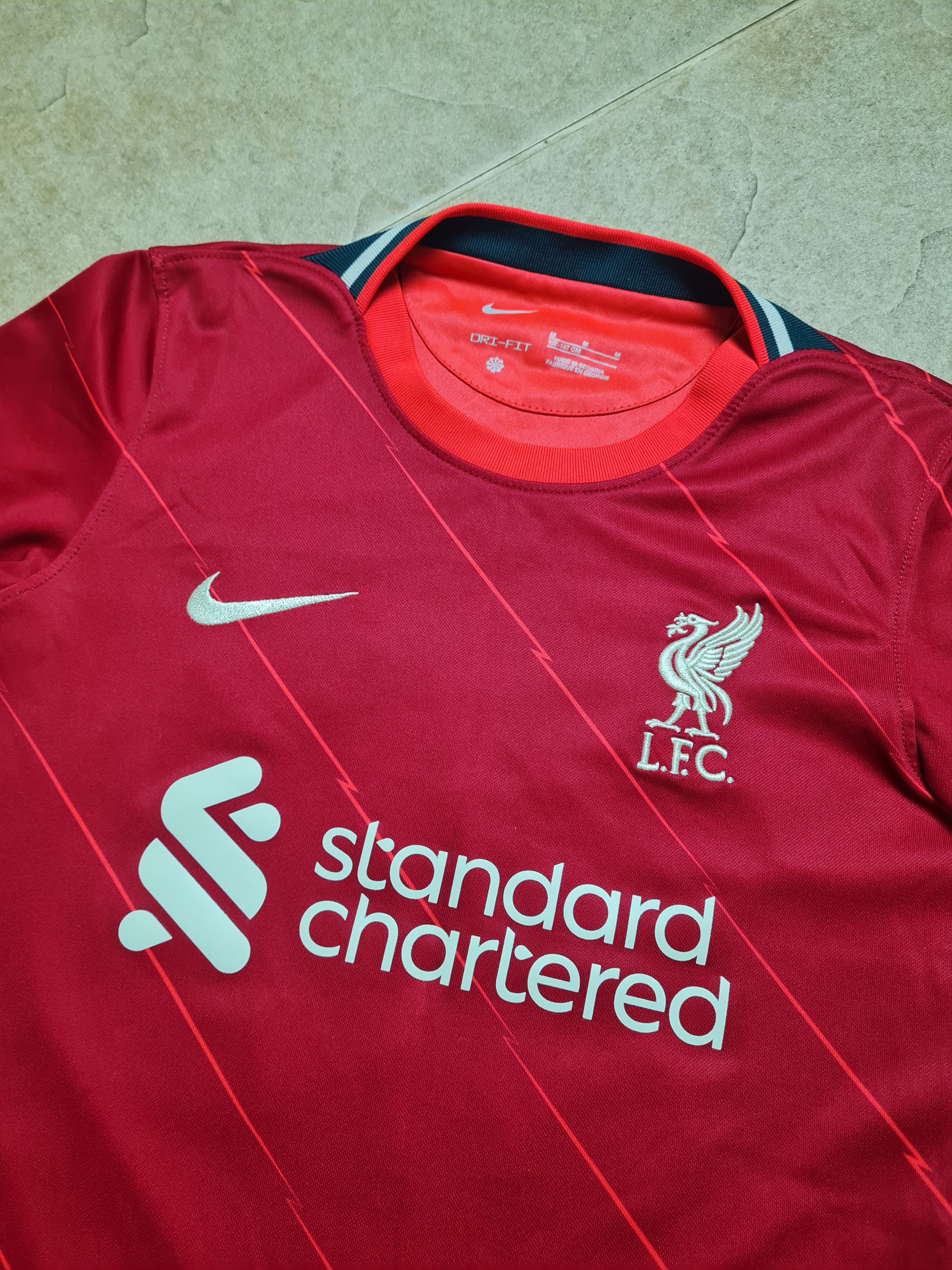 Nike Soccer Shirt #20 Diogo Jota Liverpool FC Nike 082568-888 Size US XXS / EU 40 - 10 Thumbnail