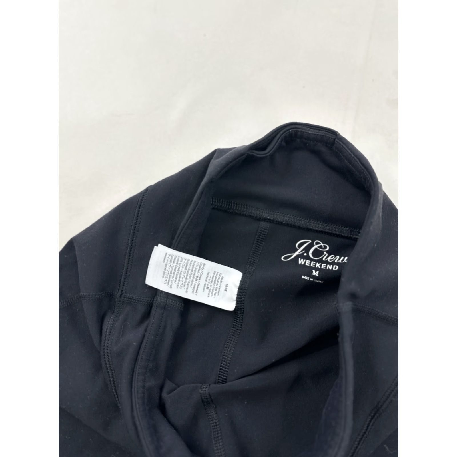 J.Crew J.Crew Leggings Women’s M Black Cropped Compression Activewear Yoga Running Gym Women M Black Cropped Compression Size 32" / US 10 / IT 46 - 5 Thumbnail