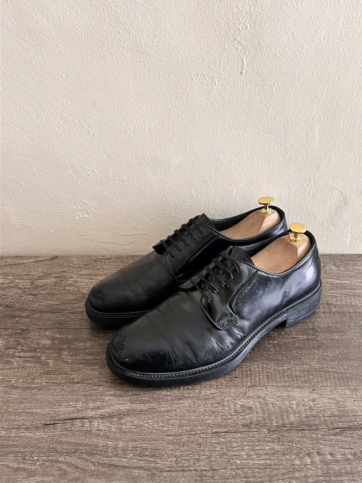 Prada Prada Derby Shoes Size US 8.5 / EU 41-42 - 3 Thumbnail