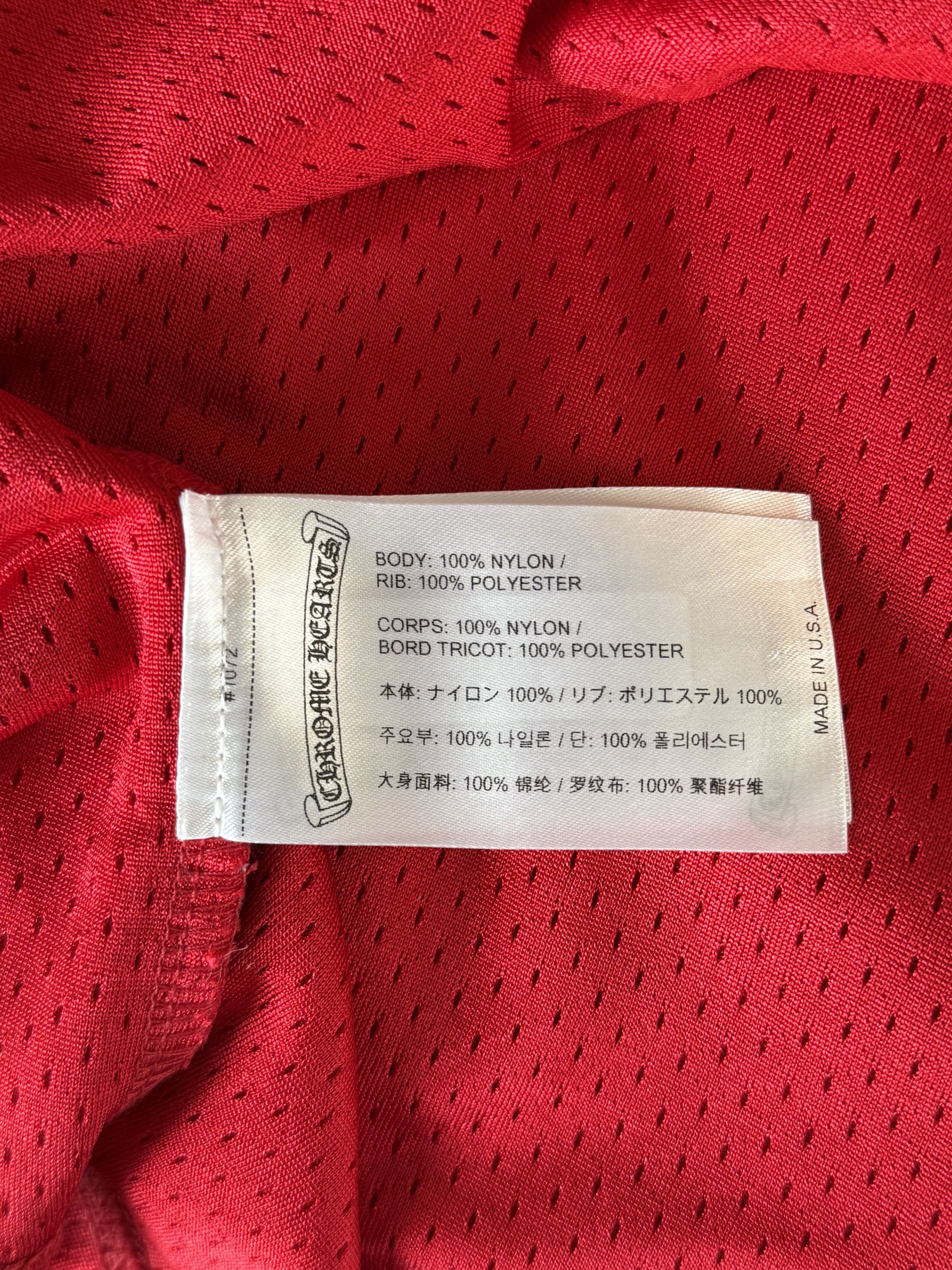 Chrome Hearts Matty Boy Red Form Mesh Jersey Longsleeve T-Shirt Size US XL / EU 56 / 4 - 4 Thumbnail