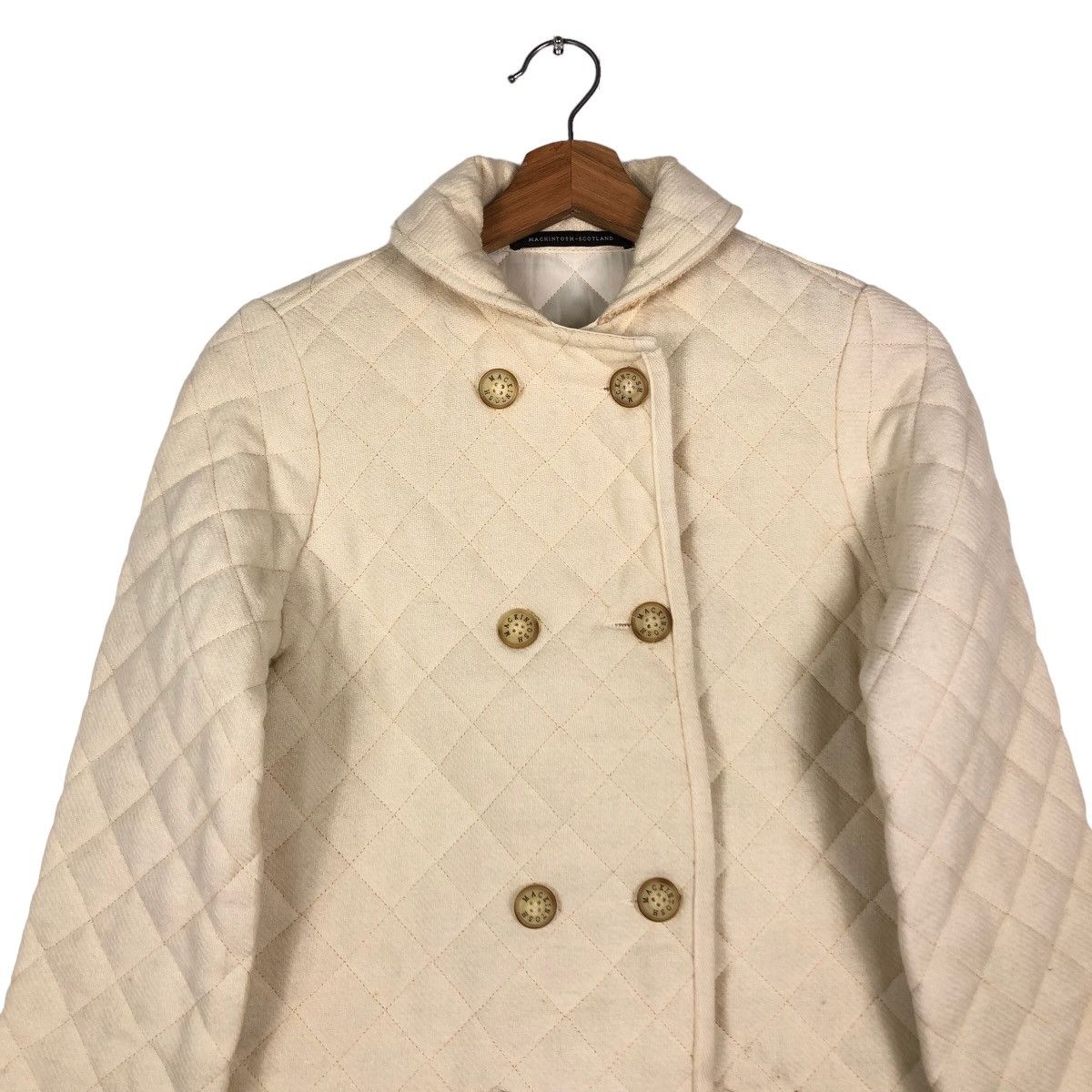 Japanese Brand 🔥Vintage Mackintosh Made in Scotland Quilted Jacket Size US M / EU 48-50 / 2 - 3 Thumbnail