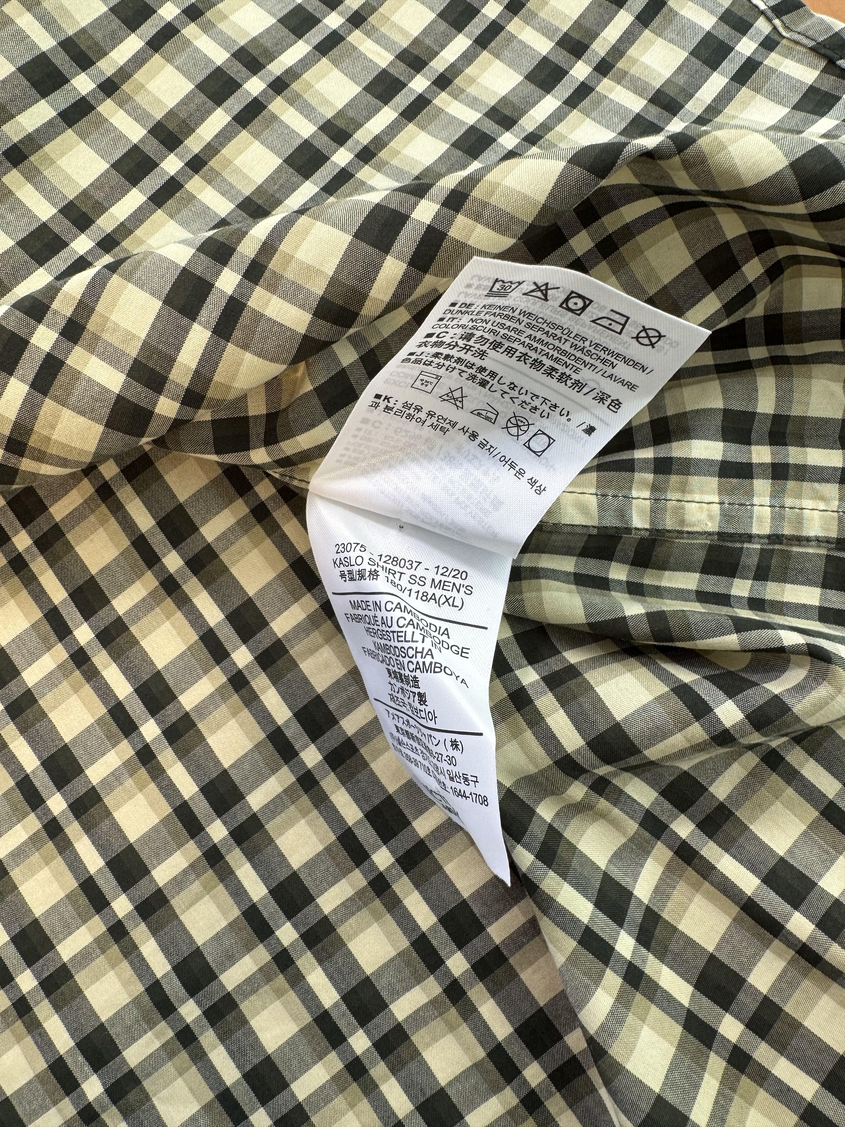 Arc'teryx Arcteryx Plaid Snap Button Shirt Size US XL / EU 56 / 4 - 7 Thumbnail