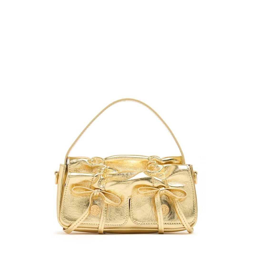 Acne Studios ACNE STUDIOS Multicolor Lux Gold Metallic Micro Crossbody Ba Size ONE SIZE - 1 Thumbnail