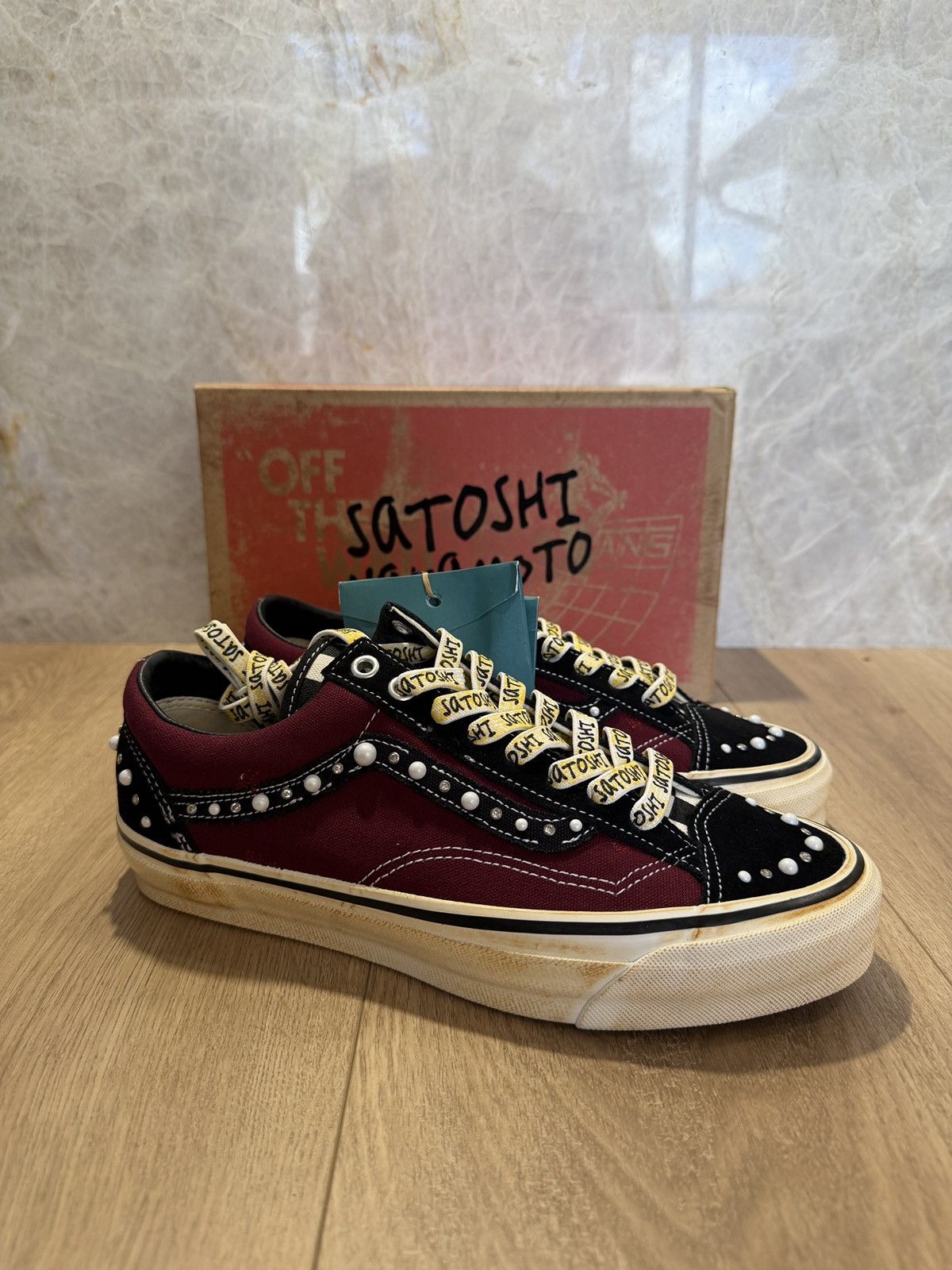 Vans VANS OTW OLD SKOOL 36 SATOSHI NAKAMOTO PEARLIZED F&F Size US 8.5 / EU 41-42 - 2 Thumbnail
