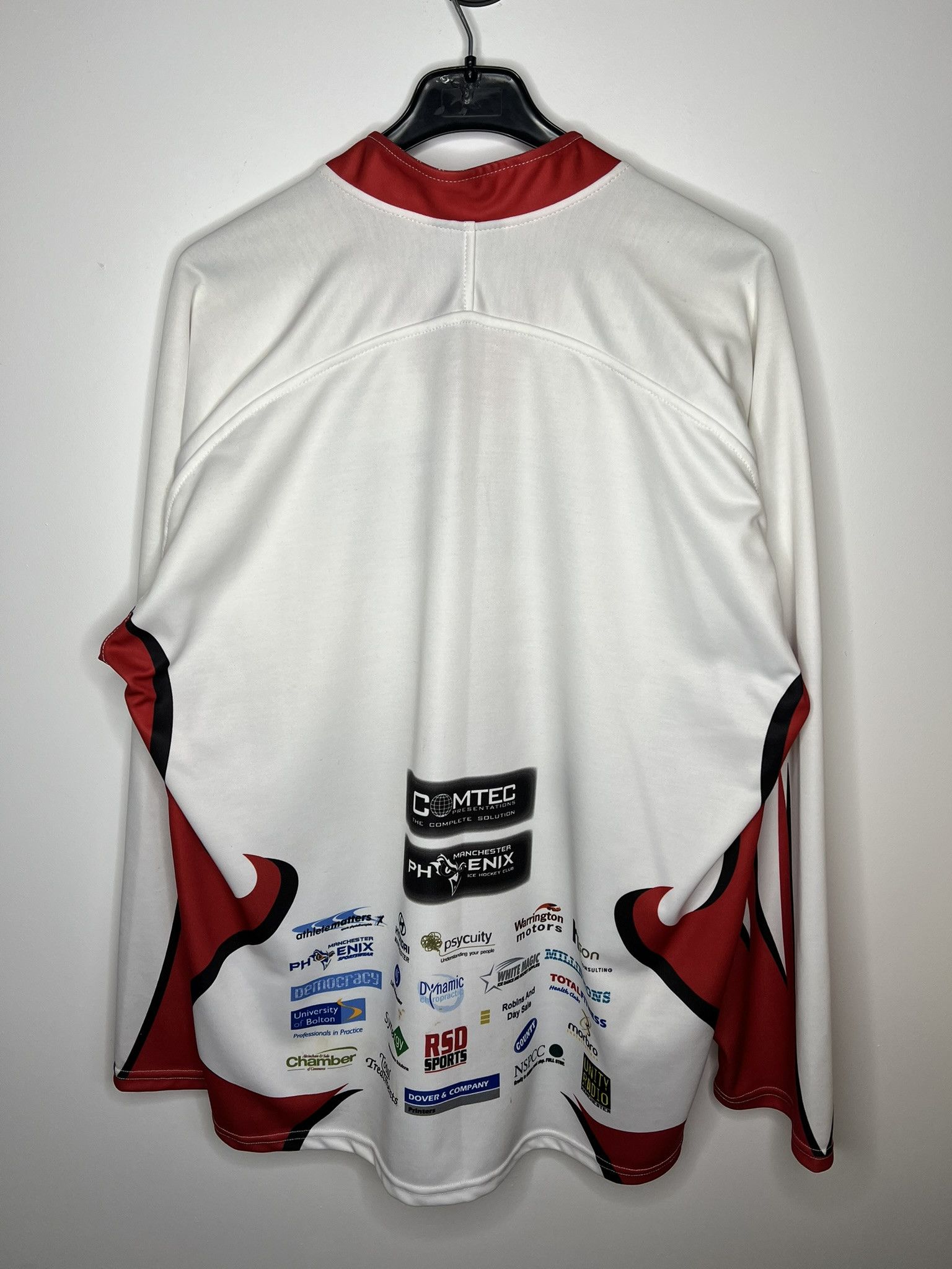 NHL MANCHESTER PHOENIX ICE HOCKEY JERSEY SHIRT SIZE L Size US L / EU 52-54 / 3 - 2 Thumbnail
