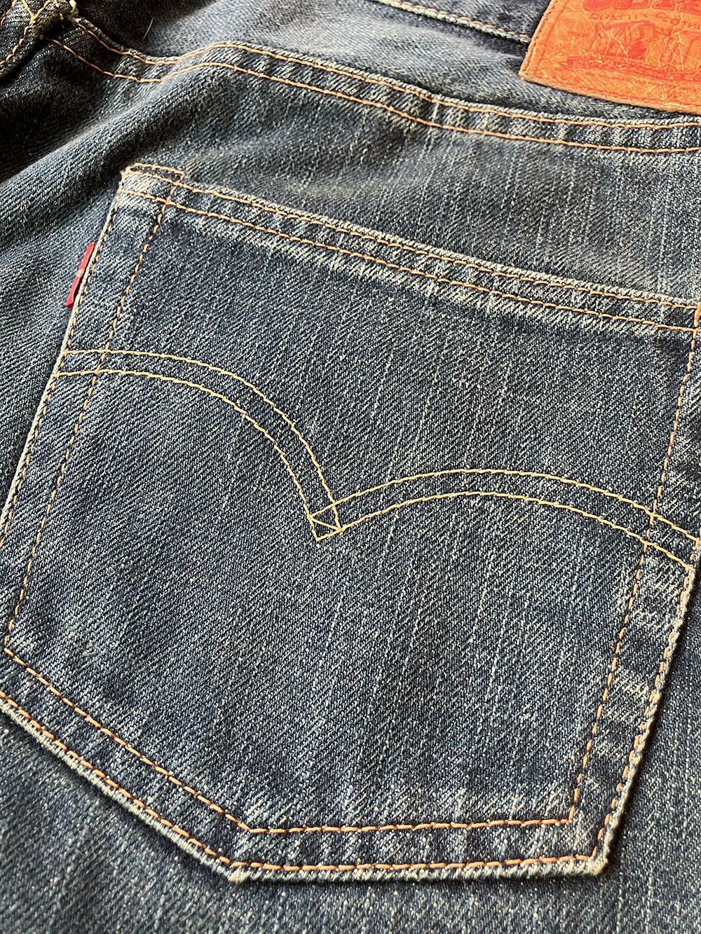 Japanese Brand JETT RINK JTX-1Z W33 x L34 Japanese Selvedge Jeans Size US 33 - 15 Thumbnail
