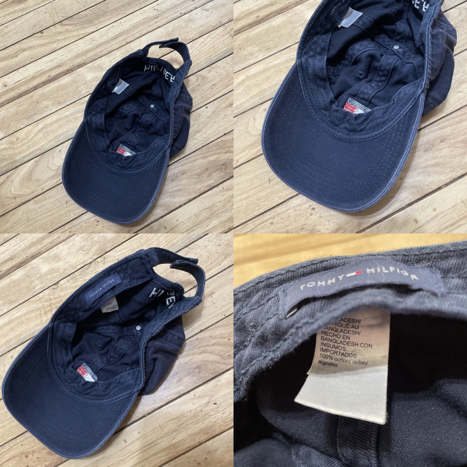 Tommy Hilfiger Tommy Hilfiger Hat Adult OS Blue Red White Logo Panel Adjustable Cap Streetwear Size ONE SIZE - 11 Thumbnail