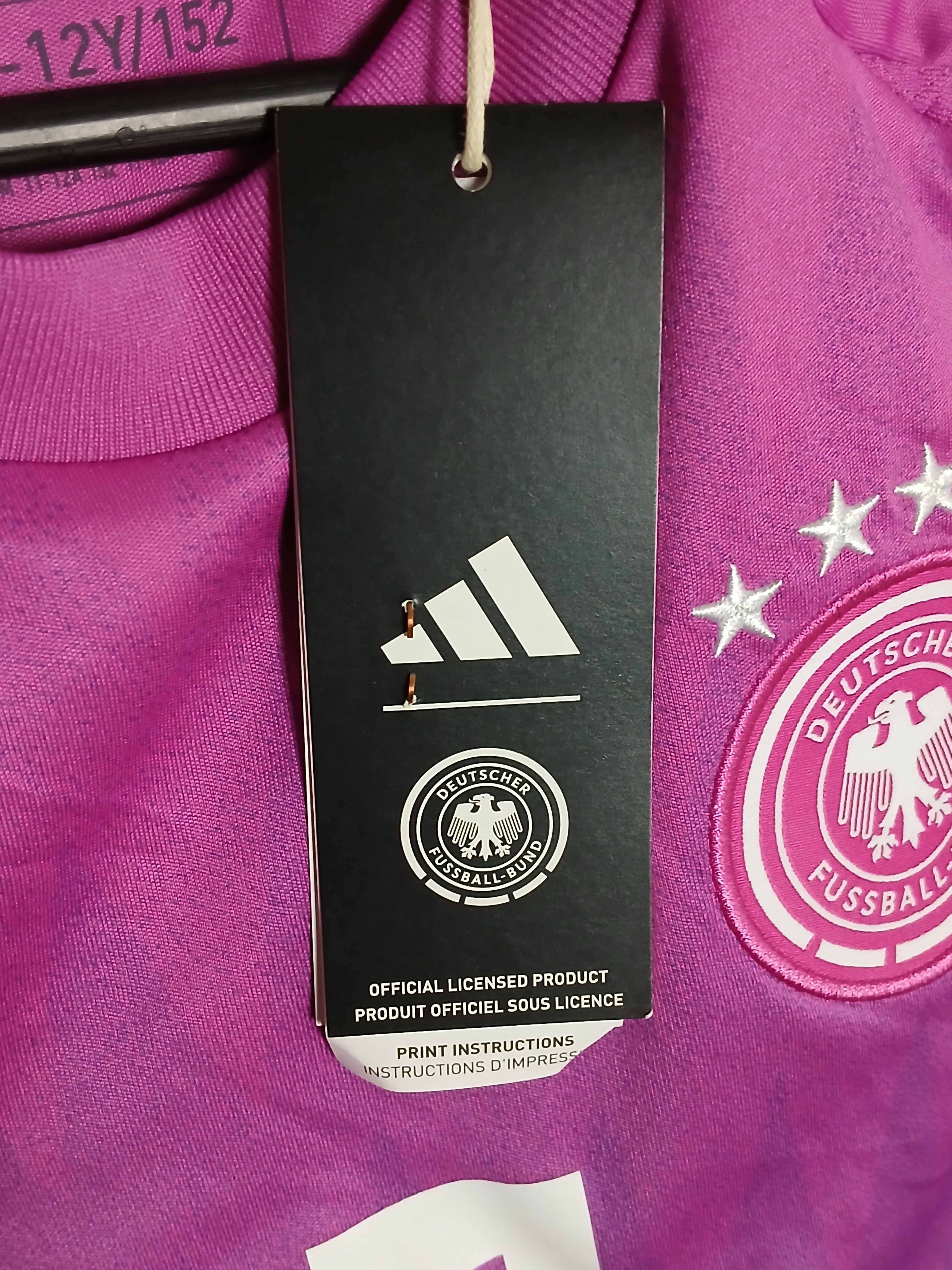 Adidas KIDS Germany National Team 24/25 Away Football Jersey Size US S / EU 44-46 / 1 - 9 Thumbnail