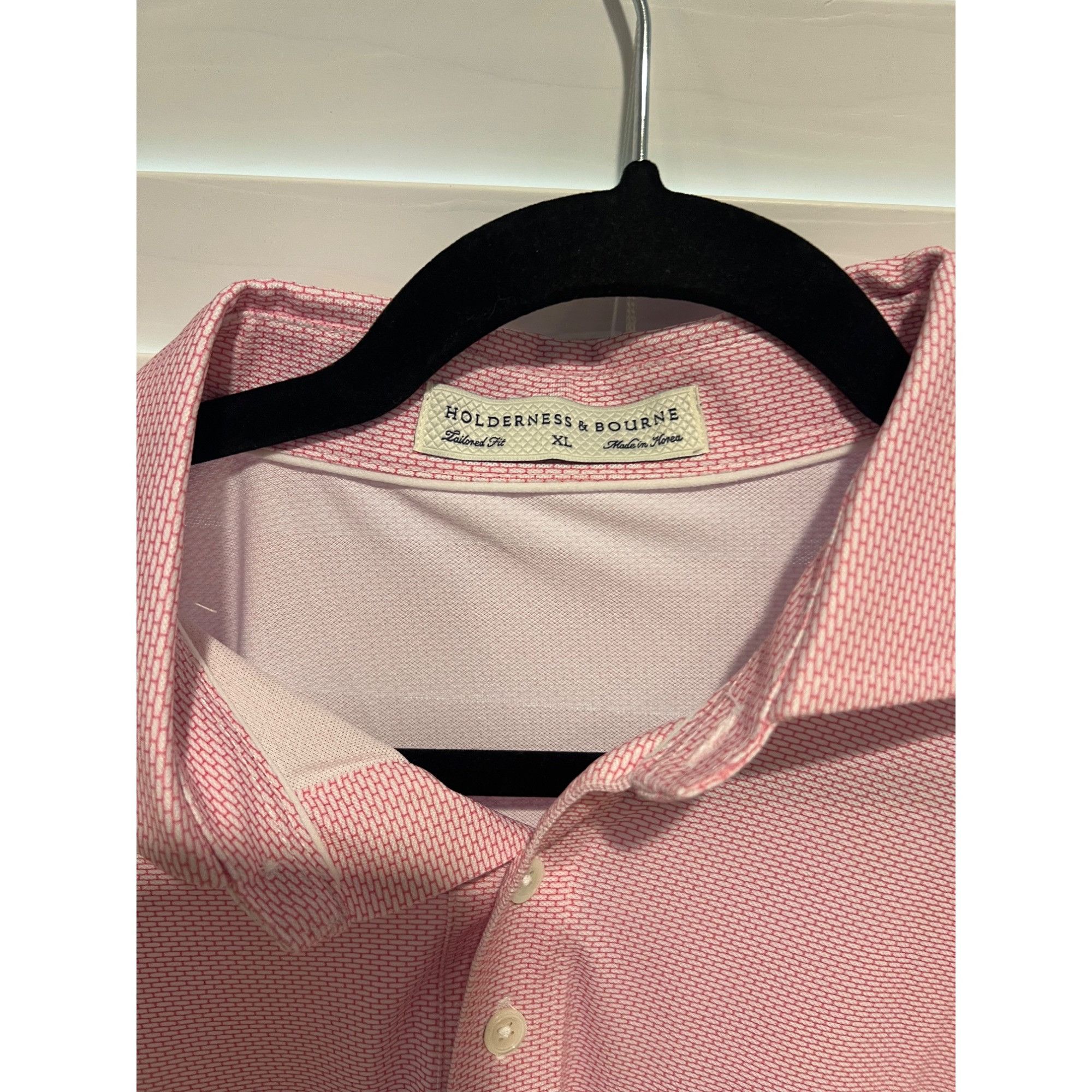 Other Holderness and Bourne Pink Polo Shirt - Size XL Size US XL / EU 56 / 4 - 2 Thumbnail