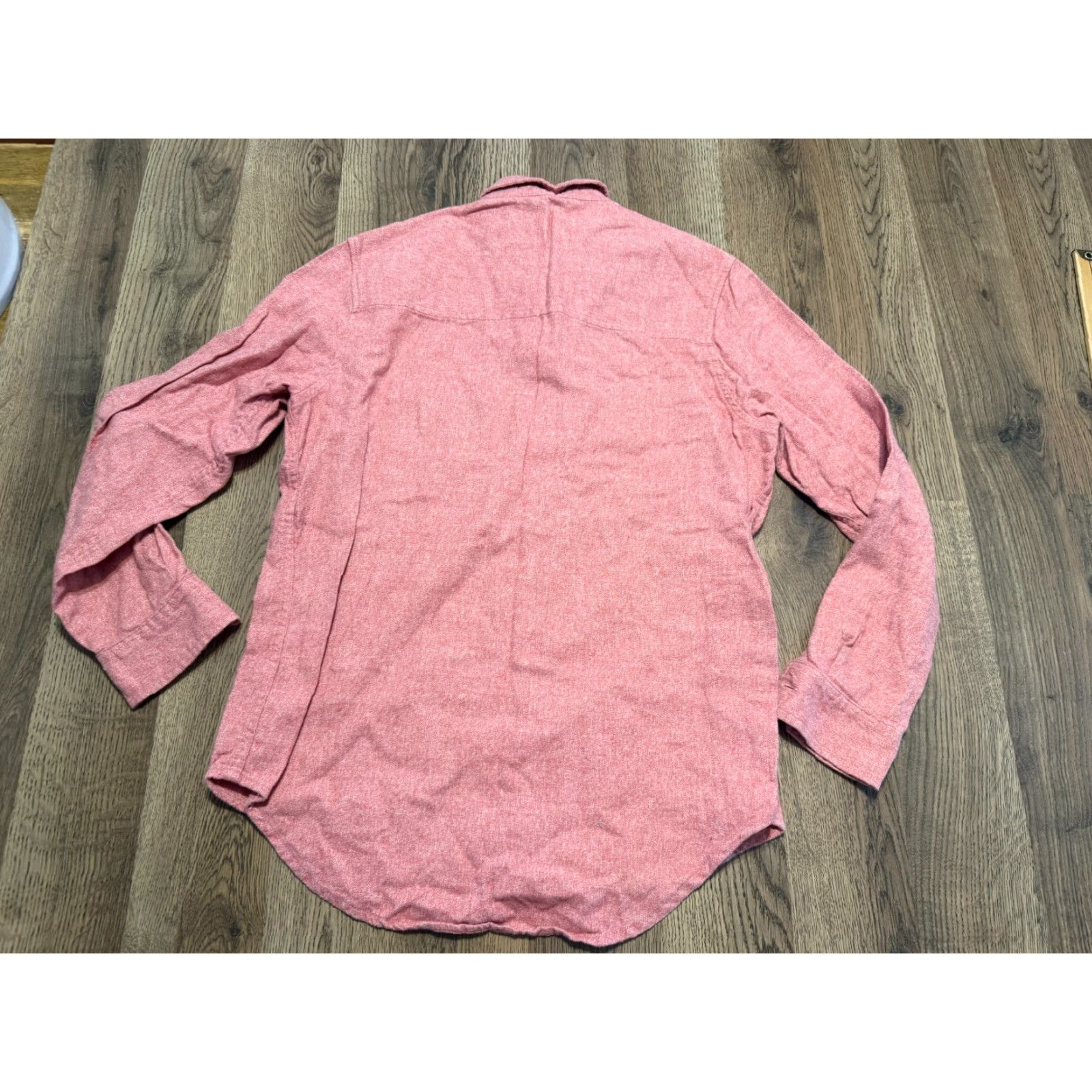 Vintage Universal Thread Shirt Women's XS Red Long Sleeve Button Up Size XS / US 0-2 / IT 36-38 - 2 Thumbnail