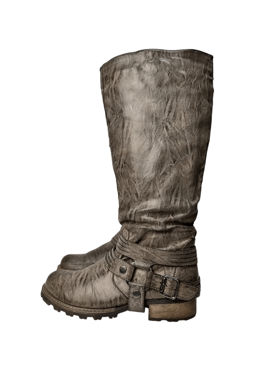 Western Rise Vintage High Boots Leather Rick Owens Style Western Opium Size US 8 / EU 41 - 16 Thumbnail