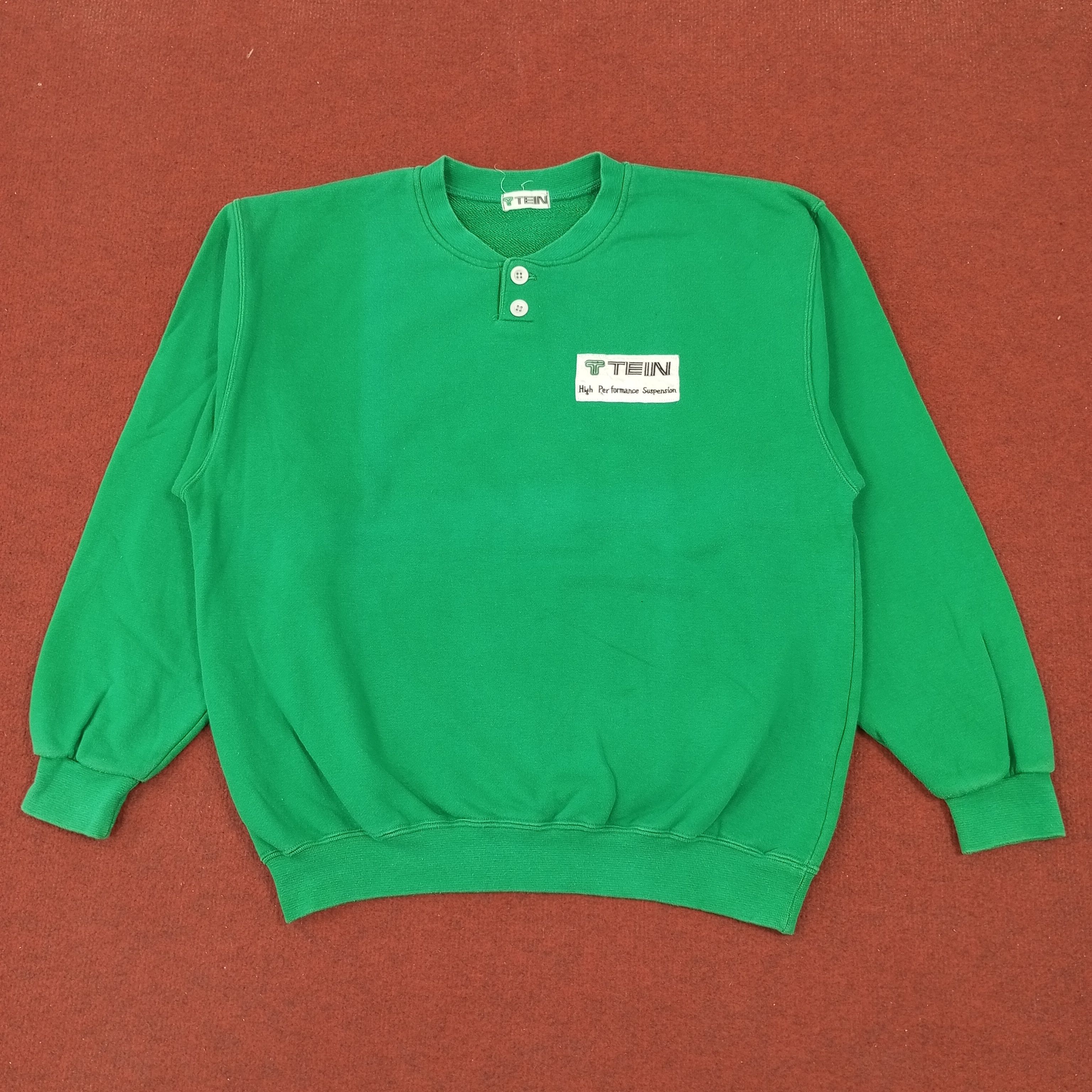 Japanese Brand × Vintage Tein High Performance Suspension Backprint Sweatshirt Size US M / EU 48-50 / 2 - 3 Thumbnail