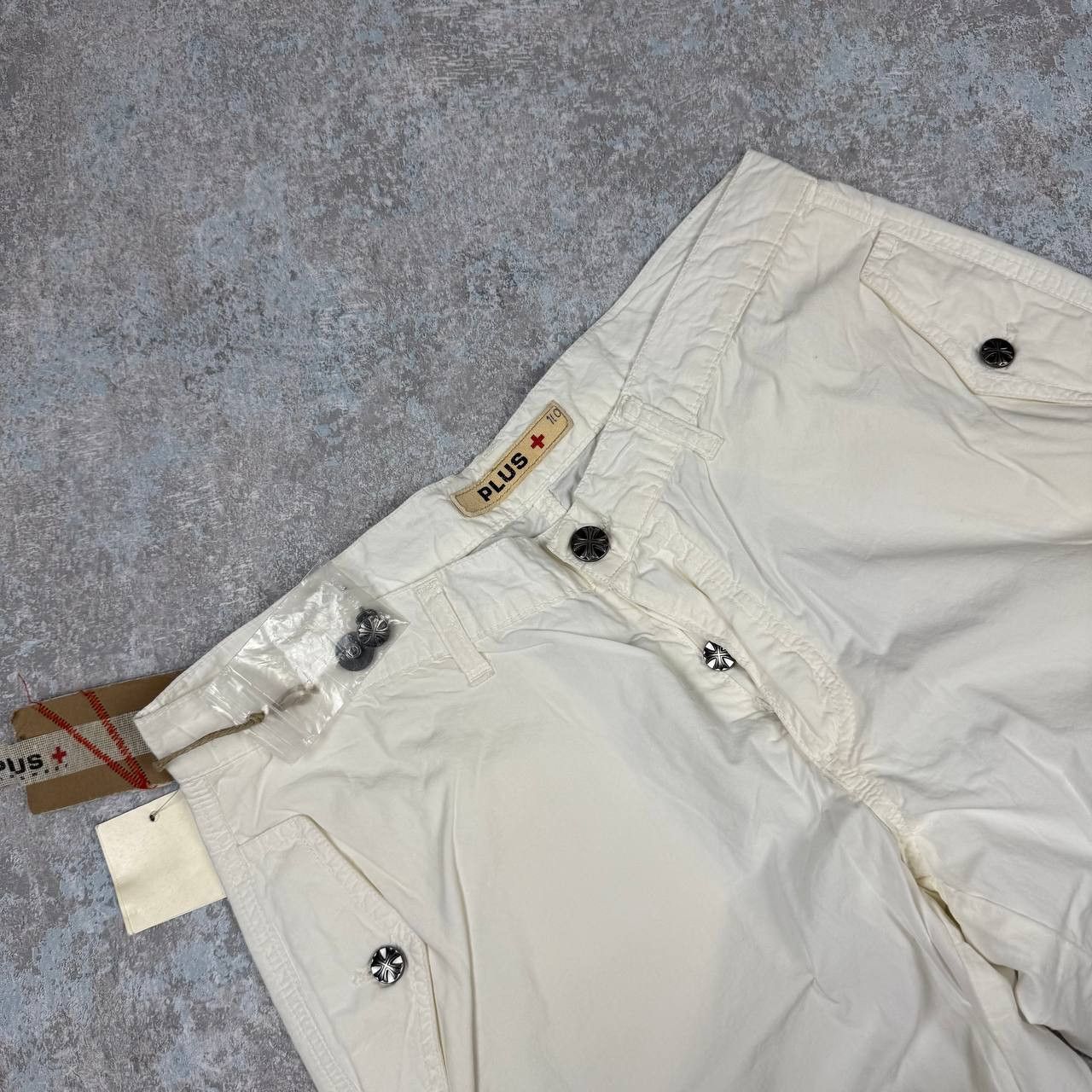 Other Plus Olis Chrome Hearts Style Cargo Pants Size US 33 - 3 Thumbnail