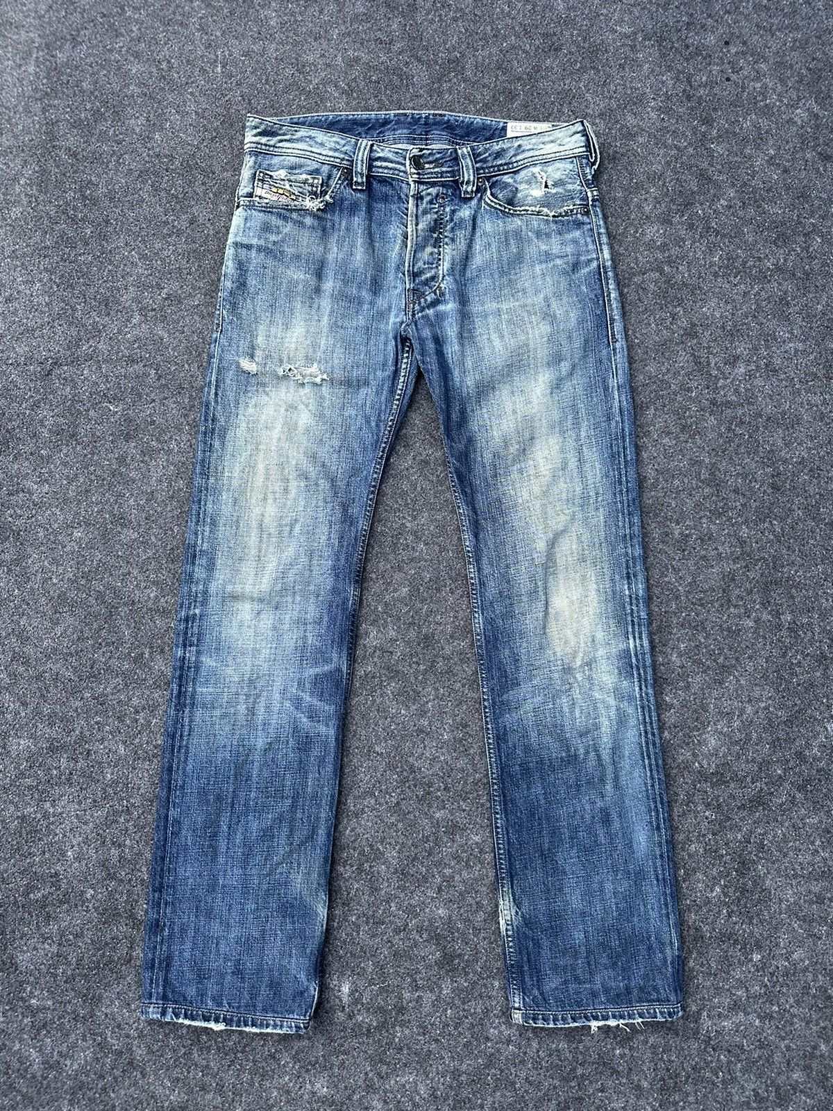 Diesel Vintage Diesel Italy Safado Distressed Denim 29x30 D6 Size US 29 - 1 Thumbnail