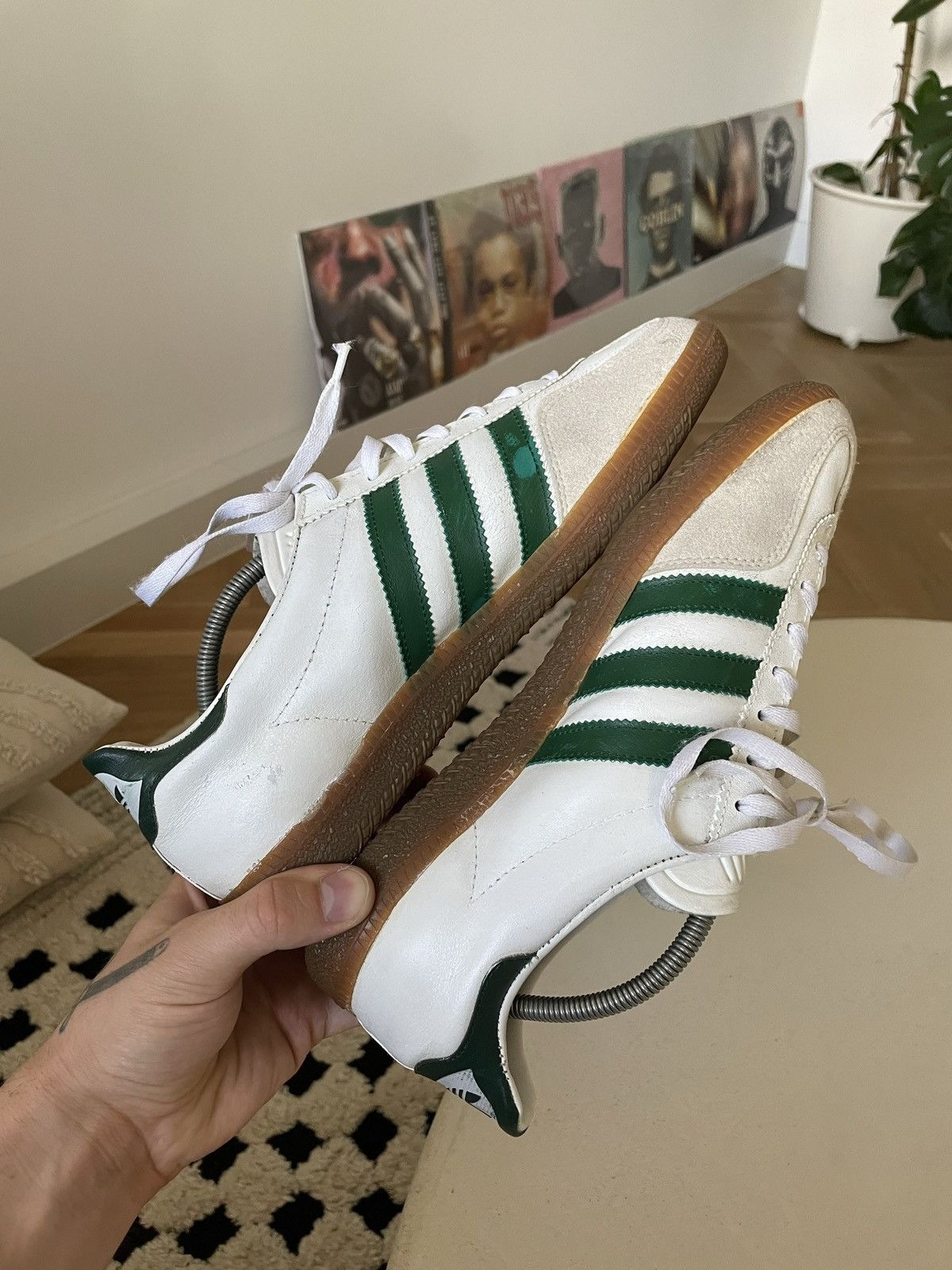 Adidas Vintage 80s Adidas Universal Made in West Germany GATs Samba Size US 8.5 / EU 41-42 - 6 Thumbnail