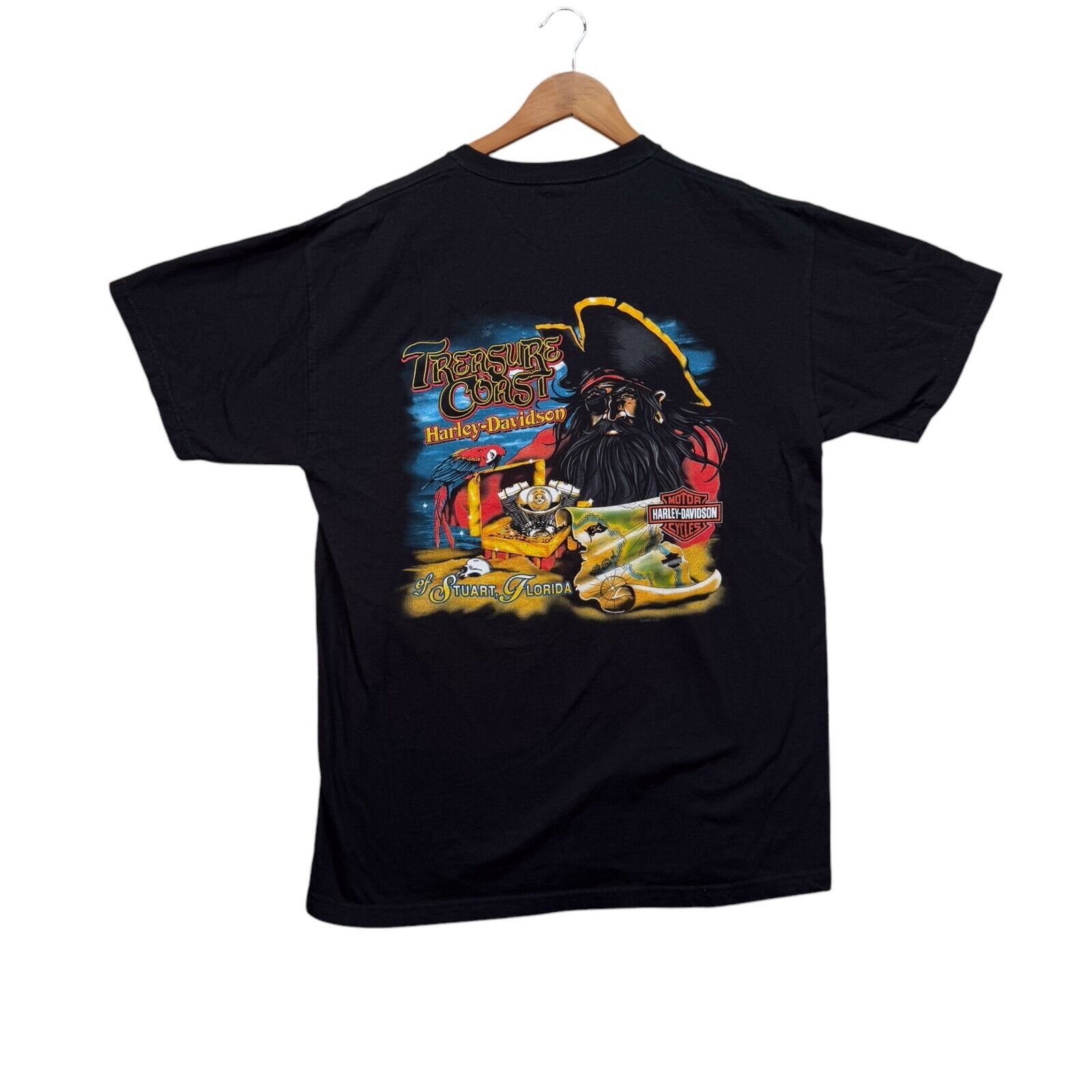 Harley Davidson Harley Davidson 2006 Treasure Coast Stuart Pirate Treasure L Size US L / EU 52-54 / 3 - 1 Thumbnail