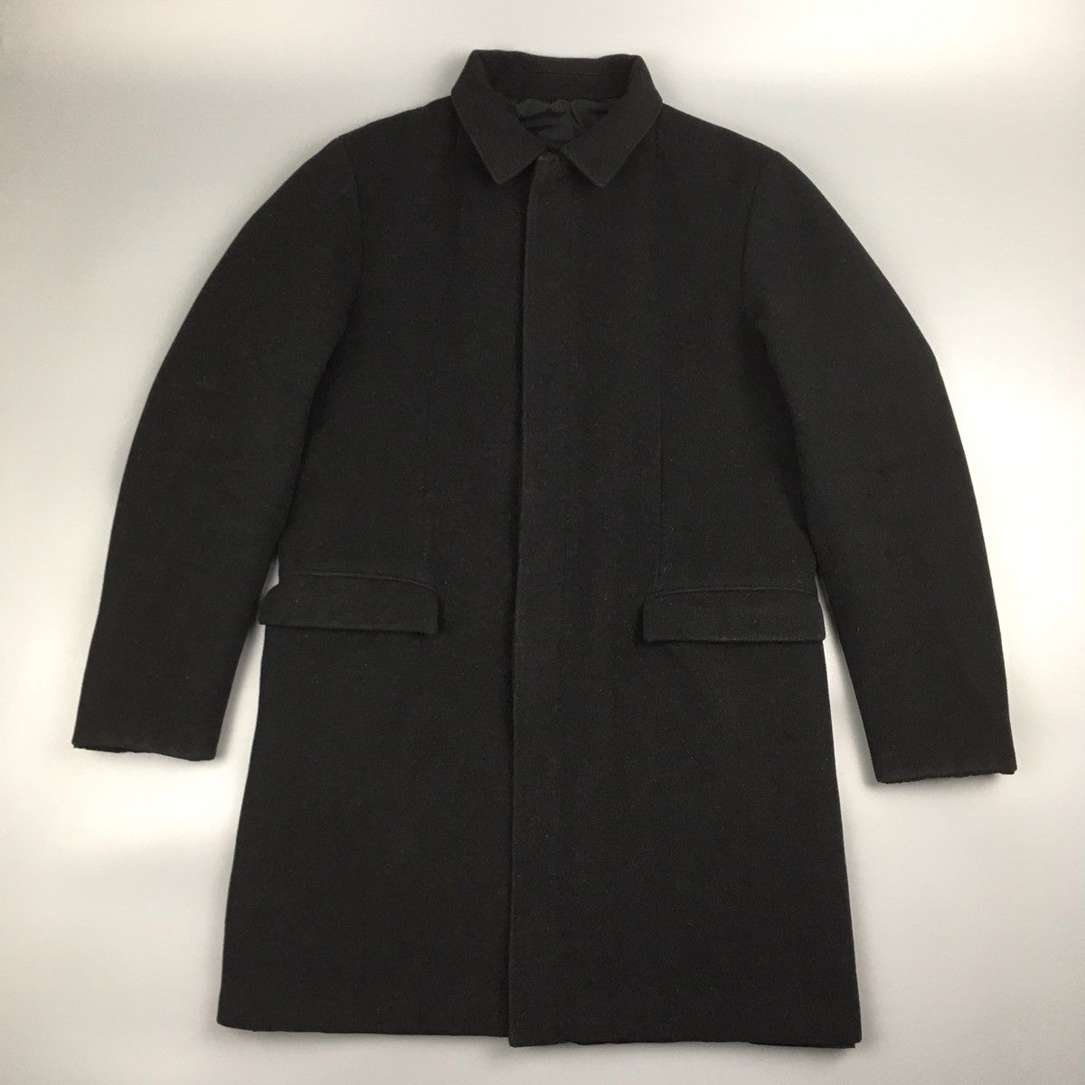 Prada FW’07 PRADA Linea Rossa Black Tab Reversible Nylon/Wool Coat Size US M / EU 48-50 / 2 - 3 Thumbnail