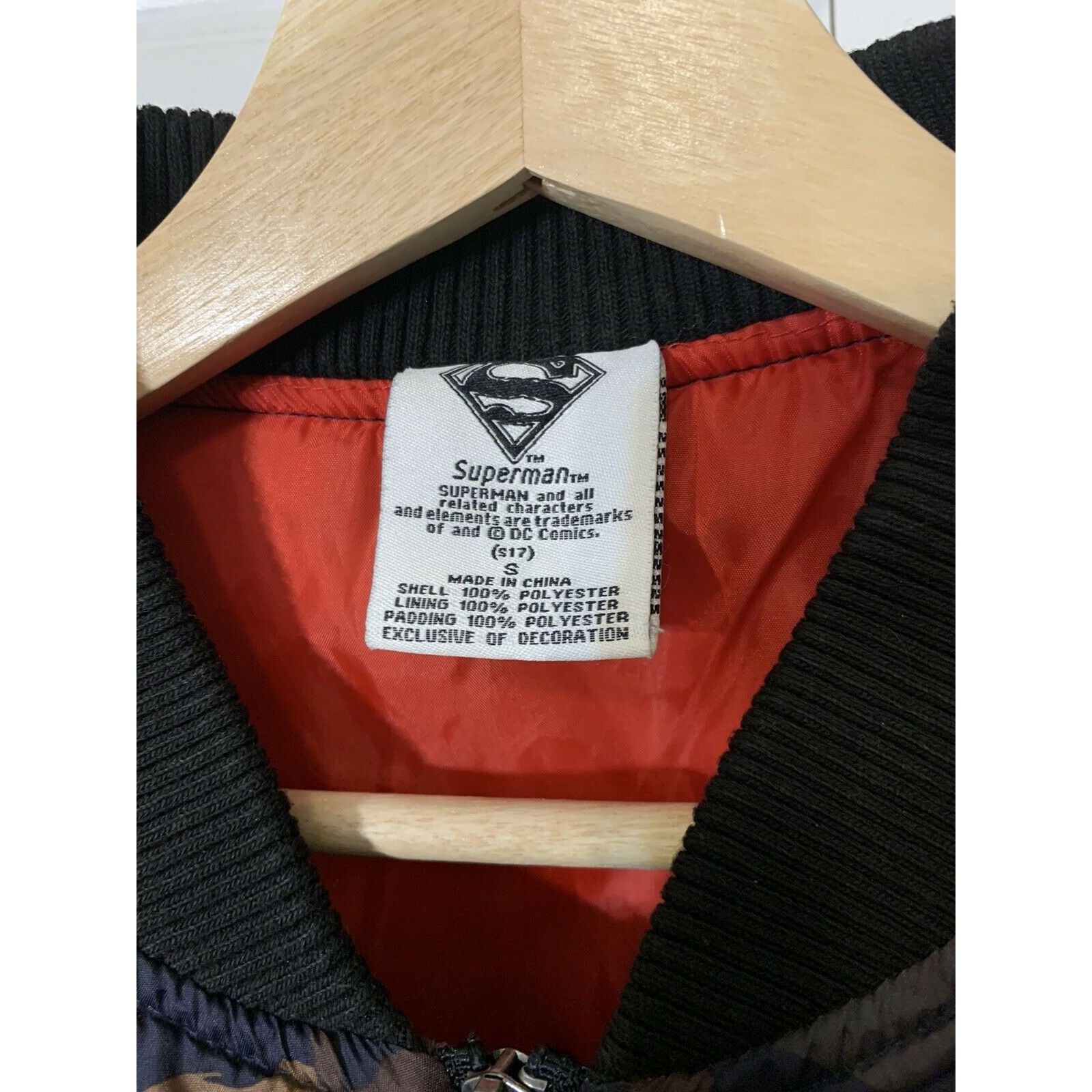 Other Superman Bomber Jacket Teen Sz S Camo Brown LOGO Size US S / EU 44-46 / 1 - 2 Thumbnail