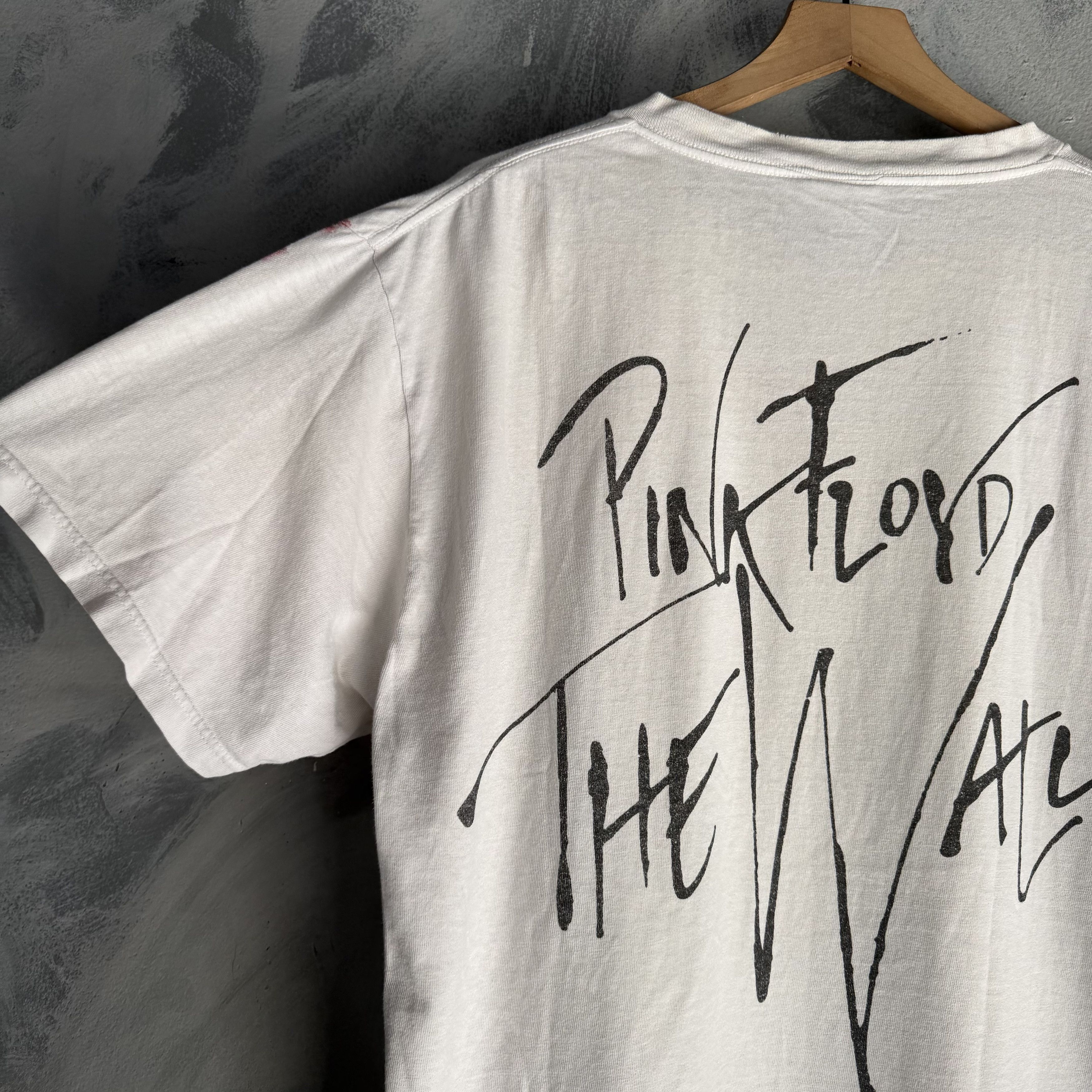 Pink Floyd Vtg Pink Floyd The Wall T Shirt Mens 90s All Over Print Rare Size US L / EU 52-54 / 3 - 3 Thumbnail