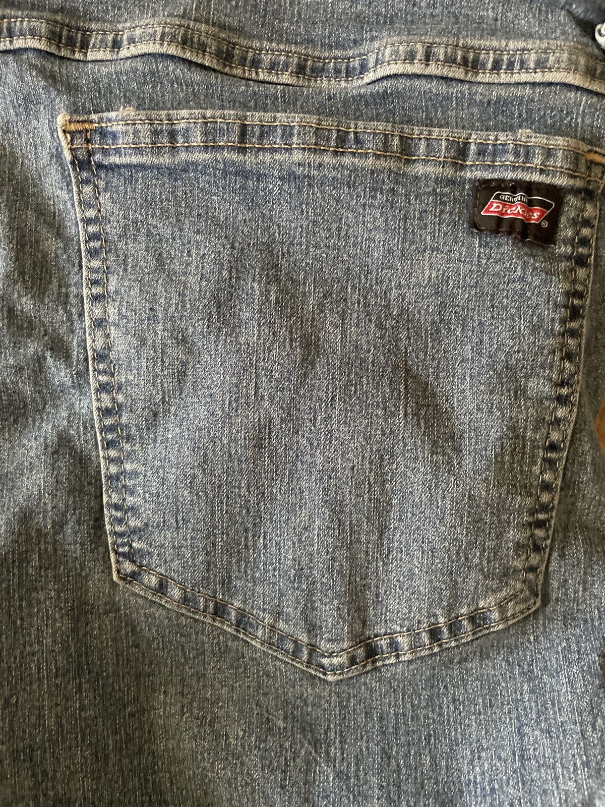 Dickies × Vintage Y2K Dickies Relaxed Fit Carpenter Jorts Jean Shorts Denim 36 Size US 36 / EU 52 - 12 Thumbnail