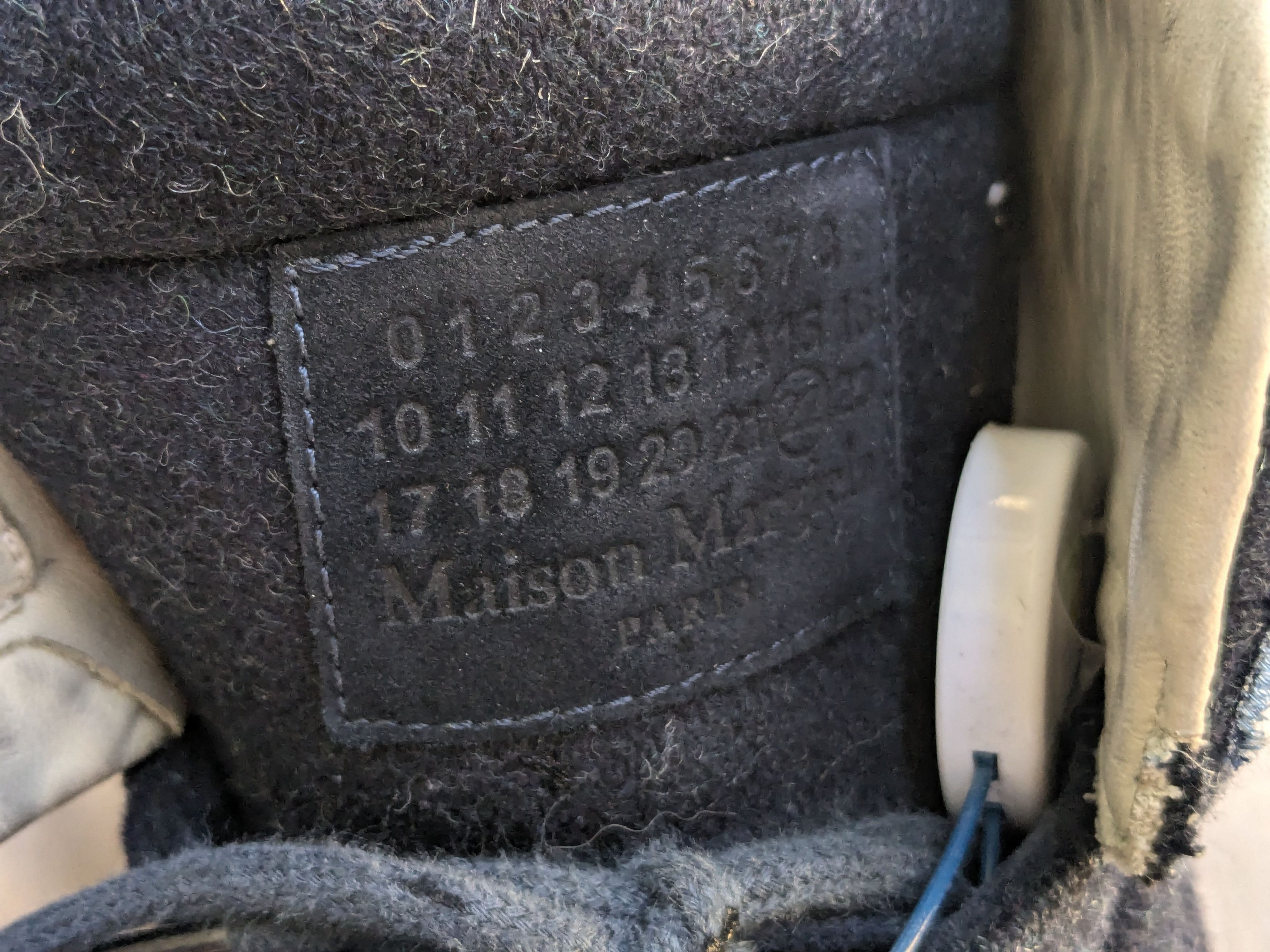 Maison Margiela Maison Margiela Future Navy Blue 8 41 Wool High Tops Size US 8 / EU 41 - 8 Thumbnail