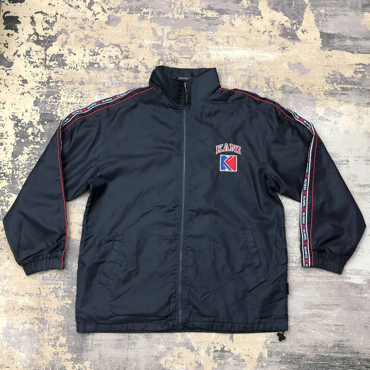 Karl Kani × Vintage Y437 VTG 90s KARL KANI WINDBREAKER JACKET Size US L / EU 52-54 / 3 - 3 Thumbnail
