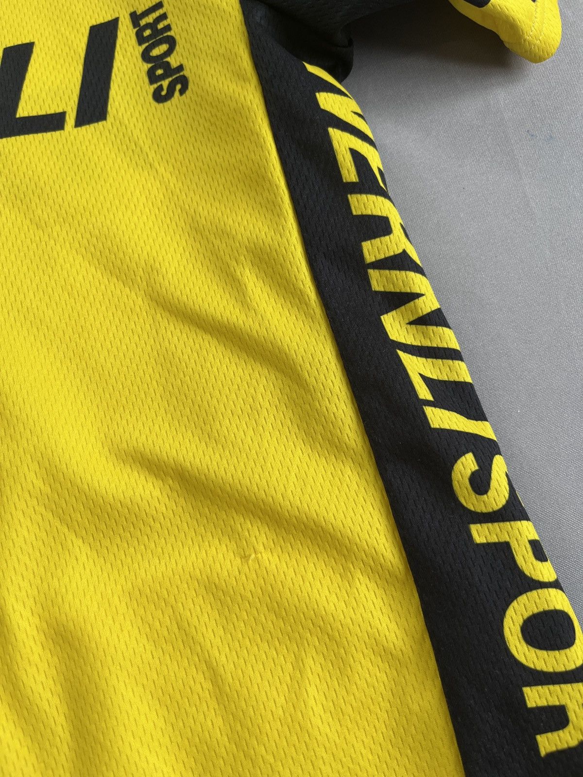 Other Santini SMS Yellow Bike Cycling Jersey Short Sleeve Size US M / EU 48-50 / 2 - 4 Thumbnail
