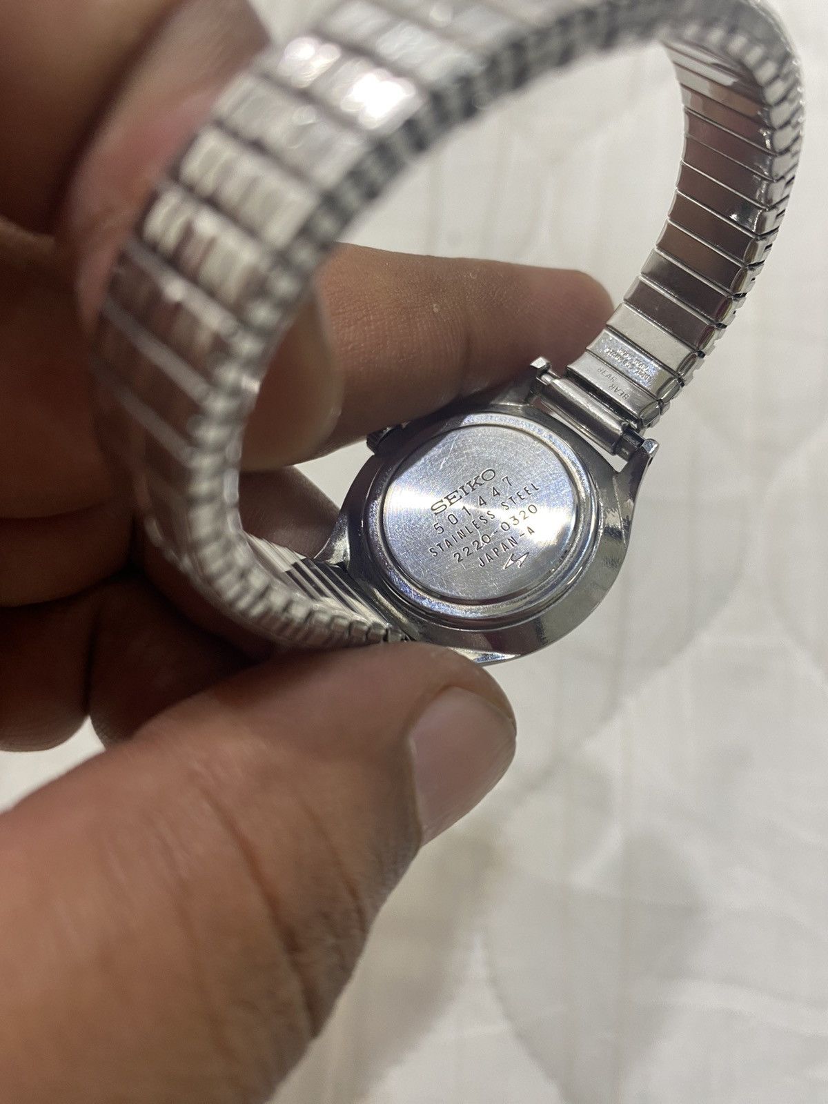 Seiko MECHANICAL SEIKO LADIES WATCH ELASTIC Size ONE SIZE - 5 Thumbnail