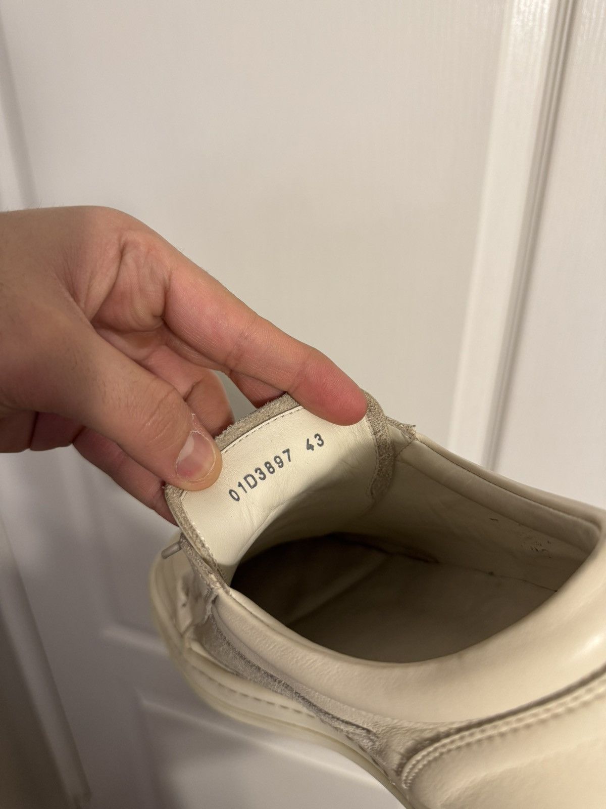 Rick Owens Rick Owens Vintage Leather Milk Vans Size US 10 / EU 43 - 15 Thumbnail