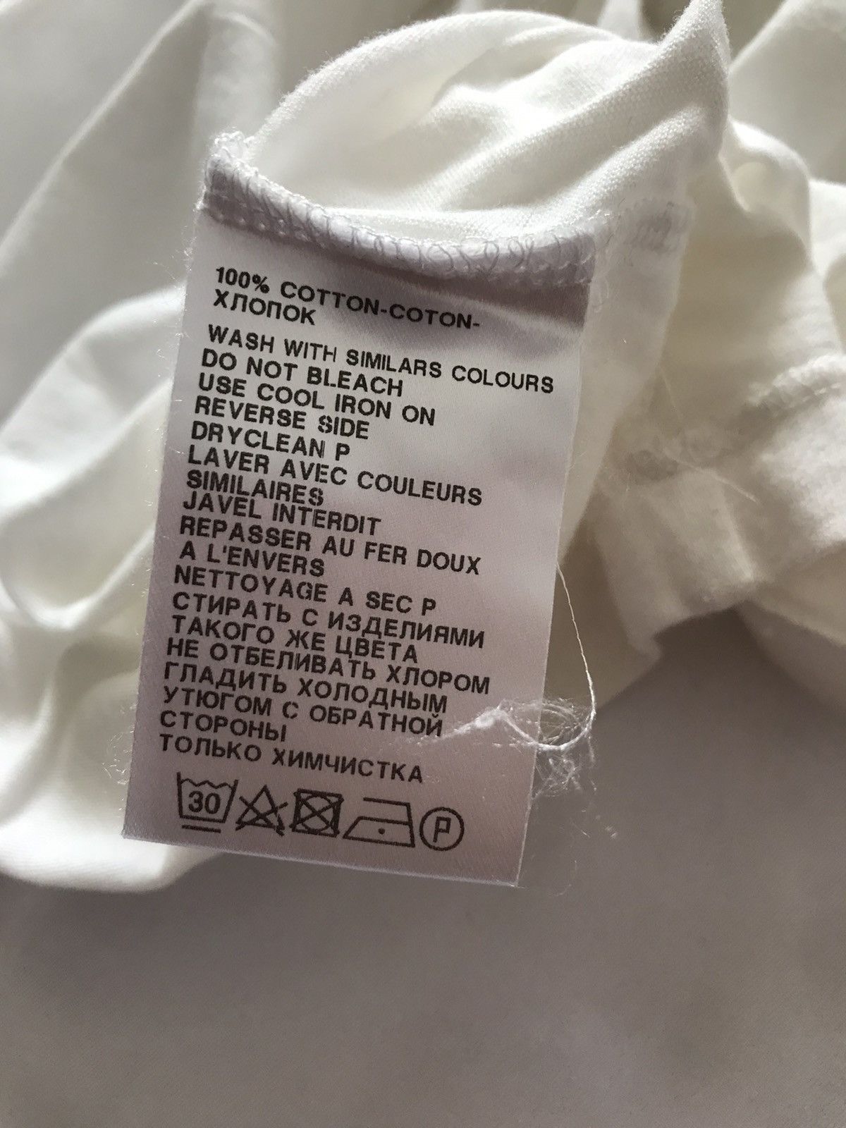 Ann Demeulemeester ANN DEMEULEMEESTER PLAIN WHITE SHIRT Size S / US 4 / IT 40 - 4 Thumbnail