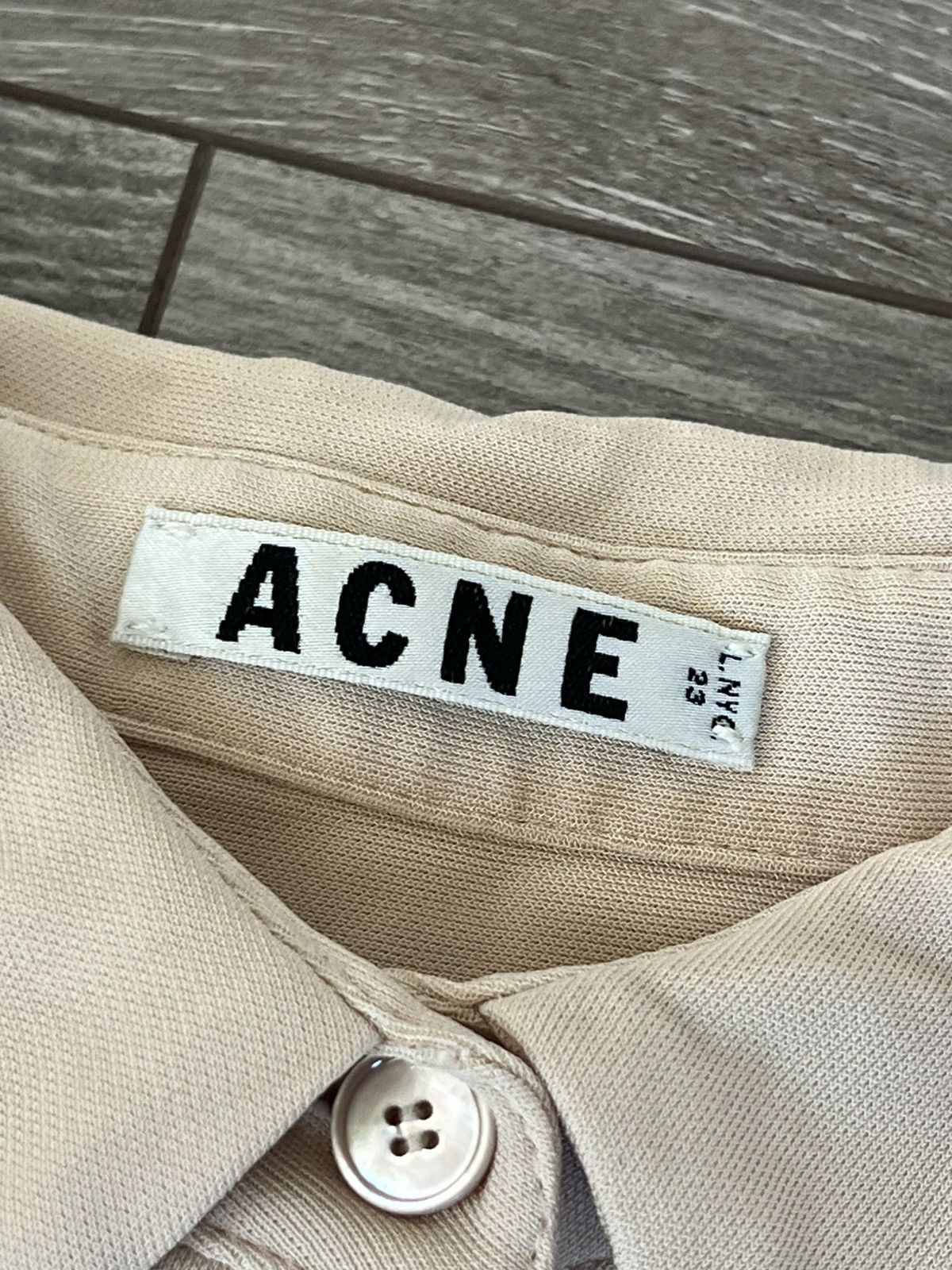 Acne Studios ‼️Vintage Acne Studios SS13 Sloan Jersey Viscose Blouses‼️ Size XS / US 0-2 / IT 36-38 - 11 Thumbnail