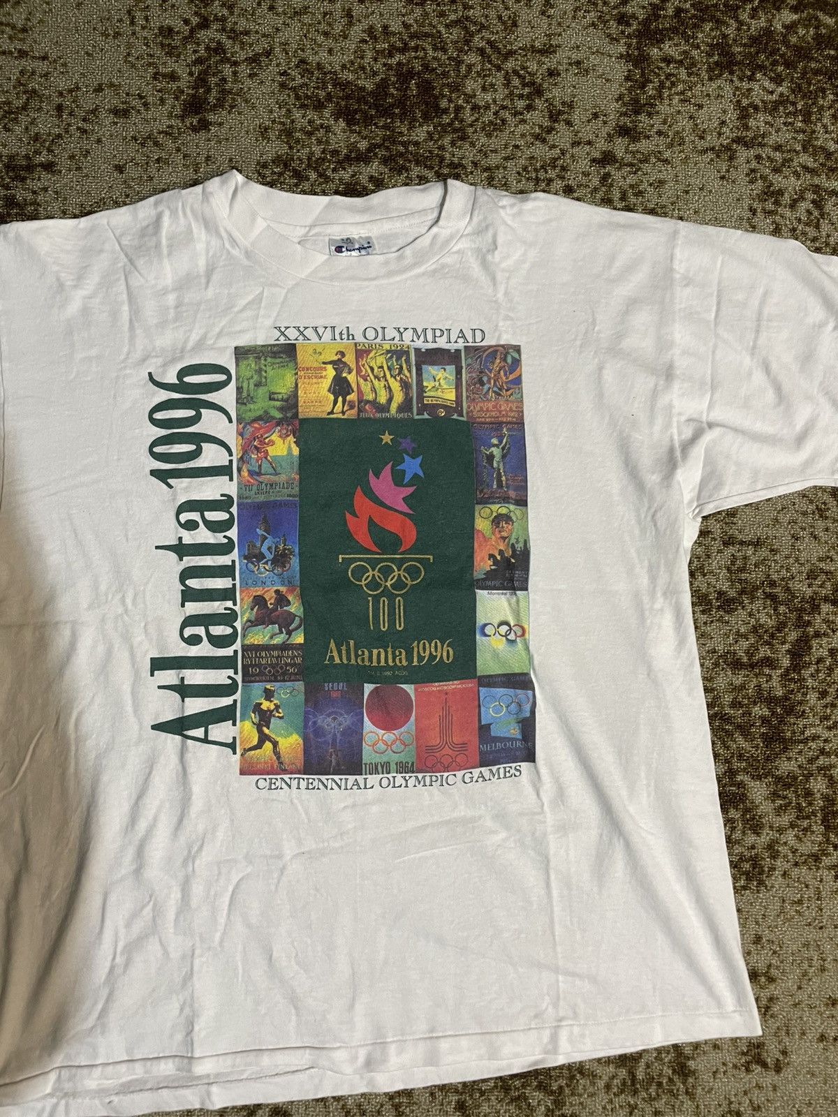 Vintage Champion atlanta Size US XL / EU 56 / 4 - 3 Thumbnail