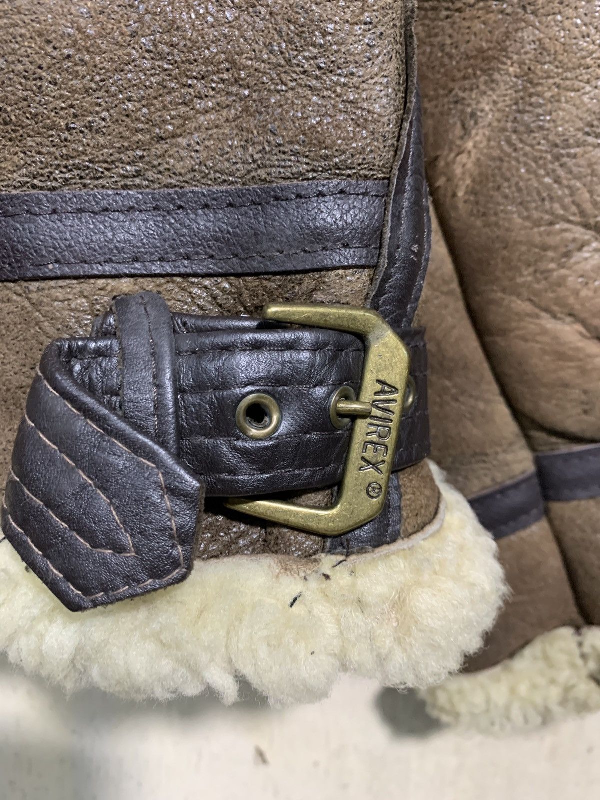 Avirex 🔥VTG AVIREX LTD SHEEPSKIN LEATHER JACKET TYPE B3 Size US M / EU 48-50 / 2 - 8 Thumbnail