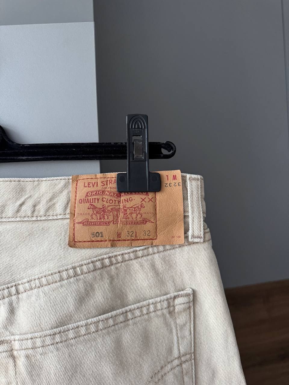 Levi's Vintage Levis 501 Beige Jeans Size 32/32 Size US 32 / EU 48 - 6 Thumbnail