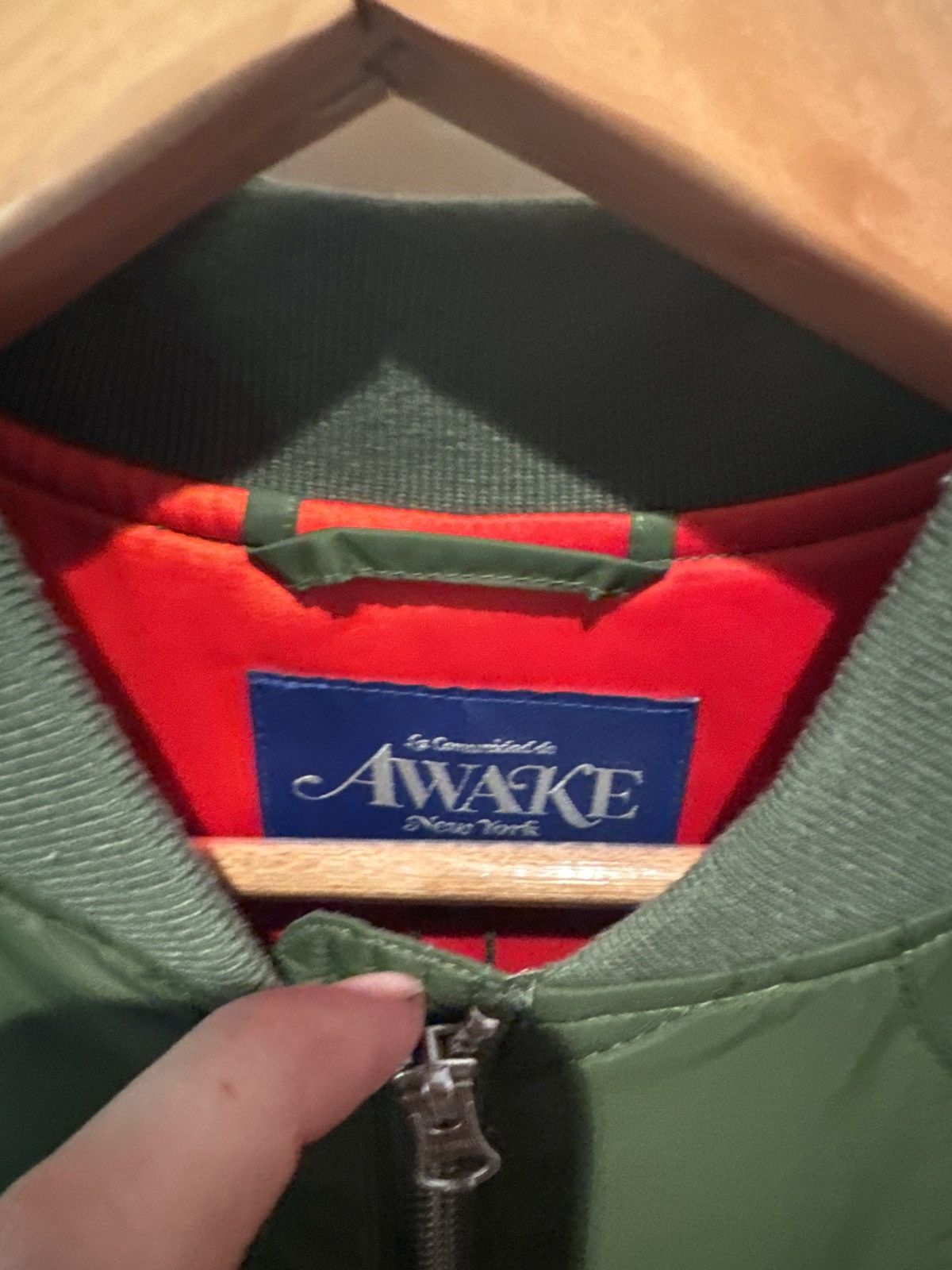 Awake NY Awake NY Cobra logo-appliqué bomber jacket Size US M / EU 48-50 / 2 - 4 Thumbnail