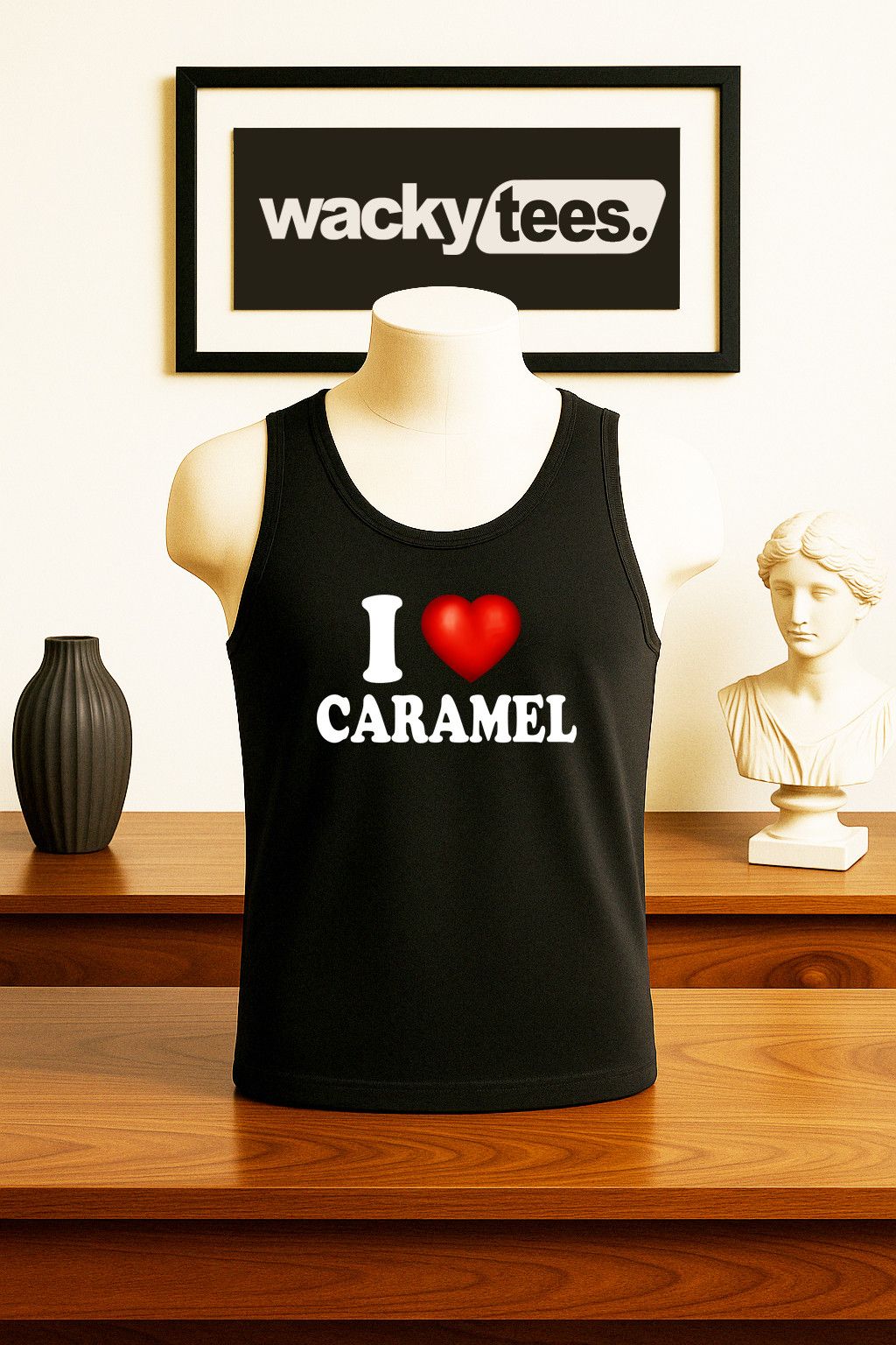 Other I Love Caramel I Heart Adult Graphic Tee Shirt Size US L / EU 52-54 / 3 - 2 Thumbnail