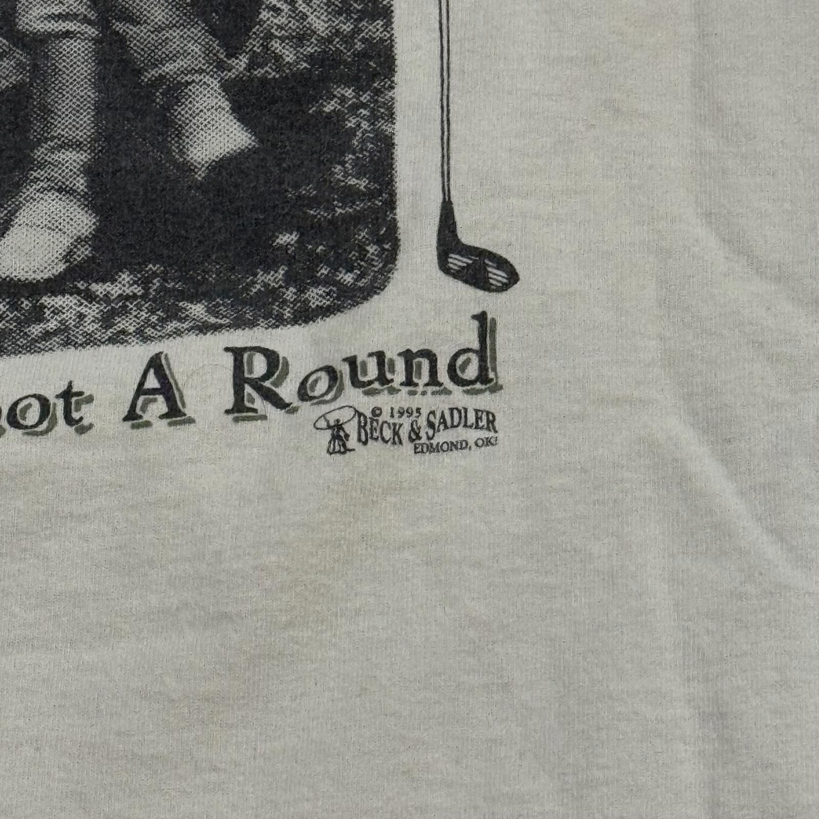 Lee Vintage 90s Golf & Guns Funny Shirt Miller Stockman Size US XL / EU 56 / 4 - 10 Thumbnail