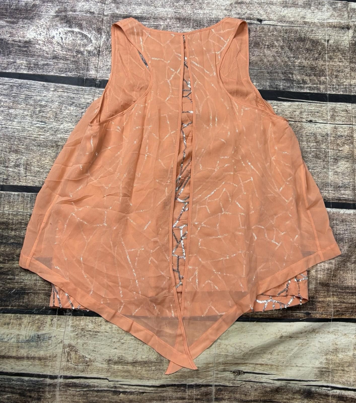 Other Robert Rodriguez Top Womens Size 6 Silk Sleevless Layered Size M / US 6-8 / IT 42-44 - 3 Thumbnail