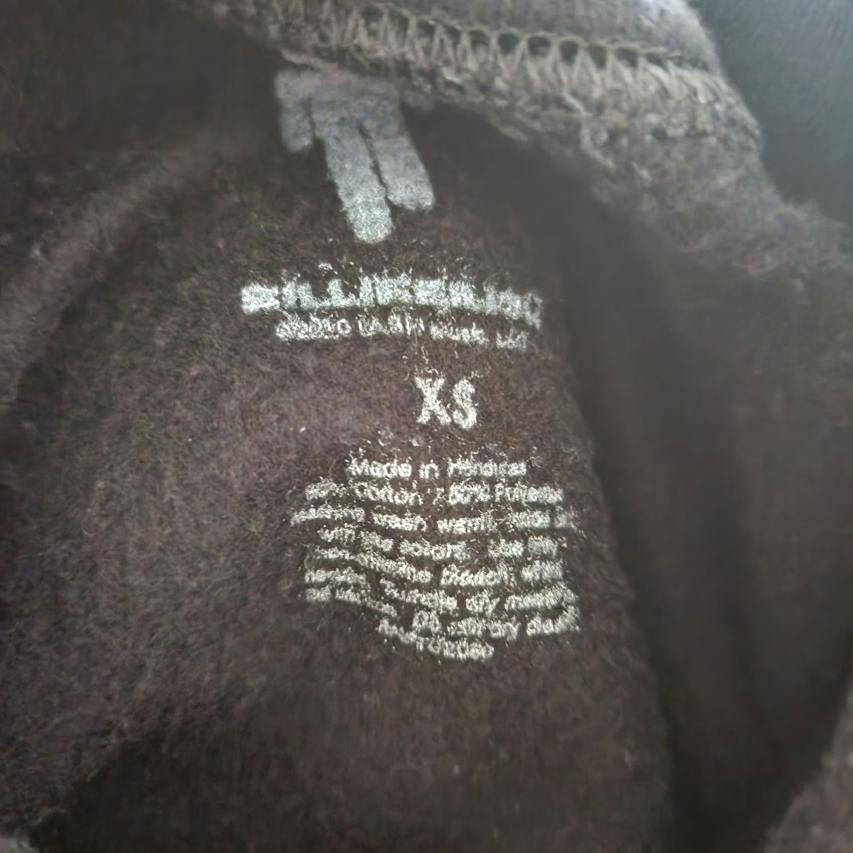 Vintage Billie Eilish Womens Hoodie Sweatshirt Merch Black Pullover XS Extra Small Kangaroo Pockets Knit Fleece Growl? Size XS / US 0-2 / IT 36-38 - 7 Thumbnail