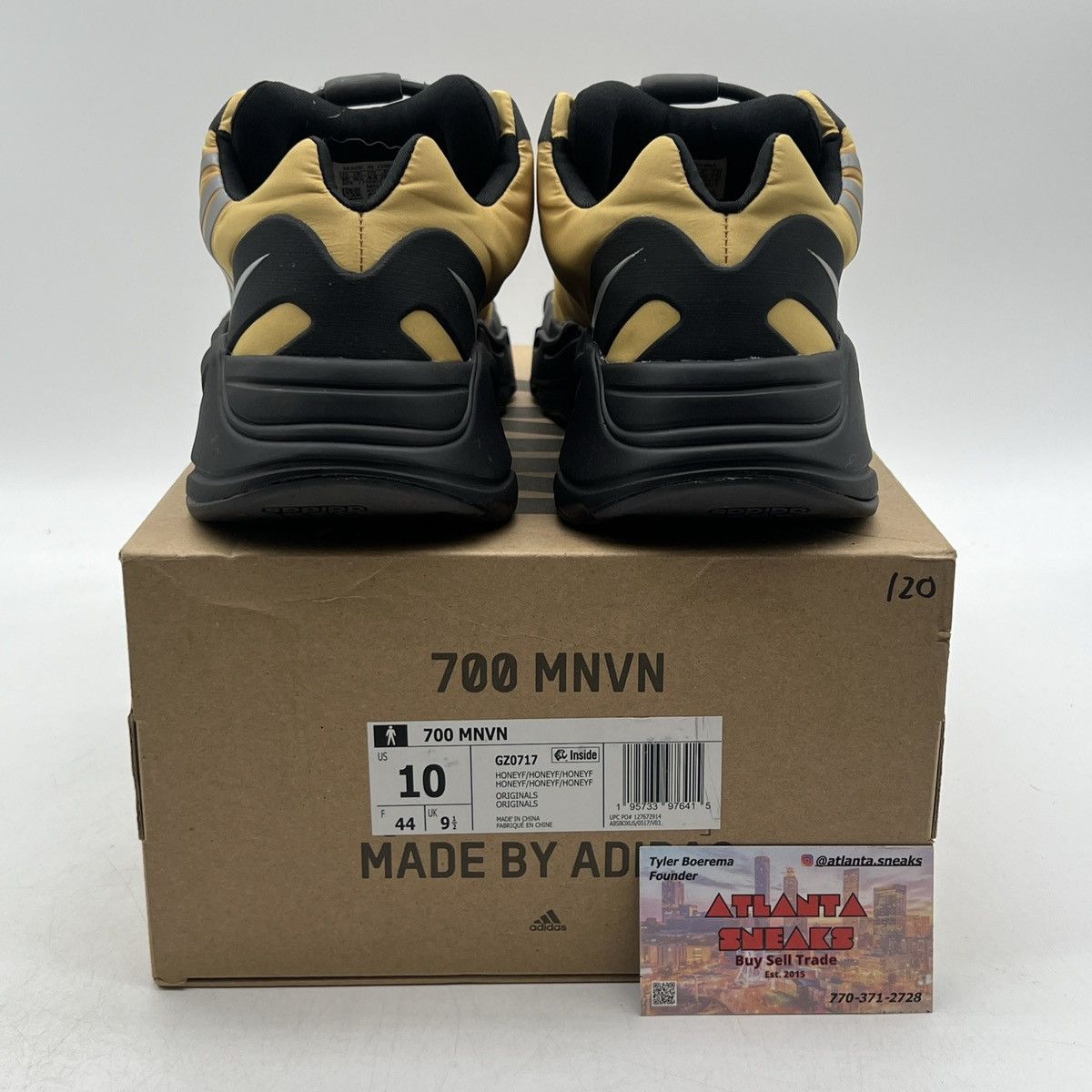 Adidas Yeezy boost 700 honey flux Size US 10 / EU 43 - 3 Thumbnail