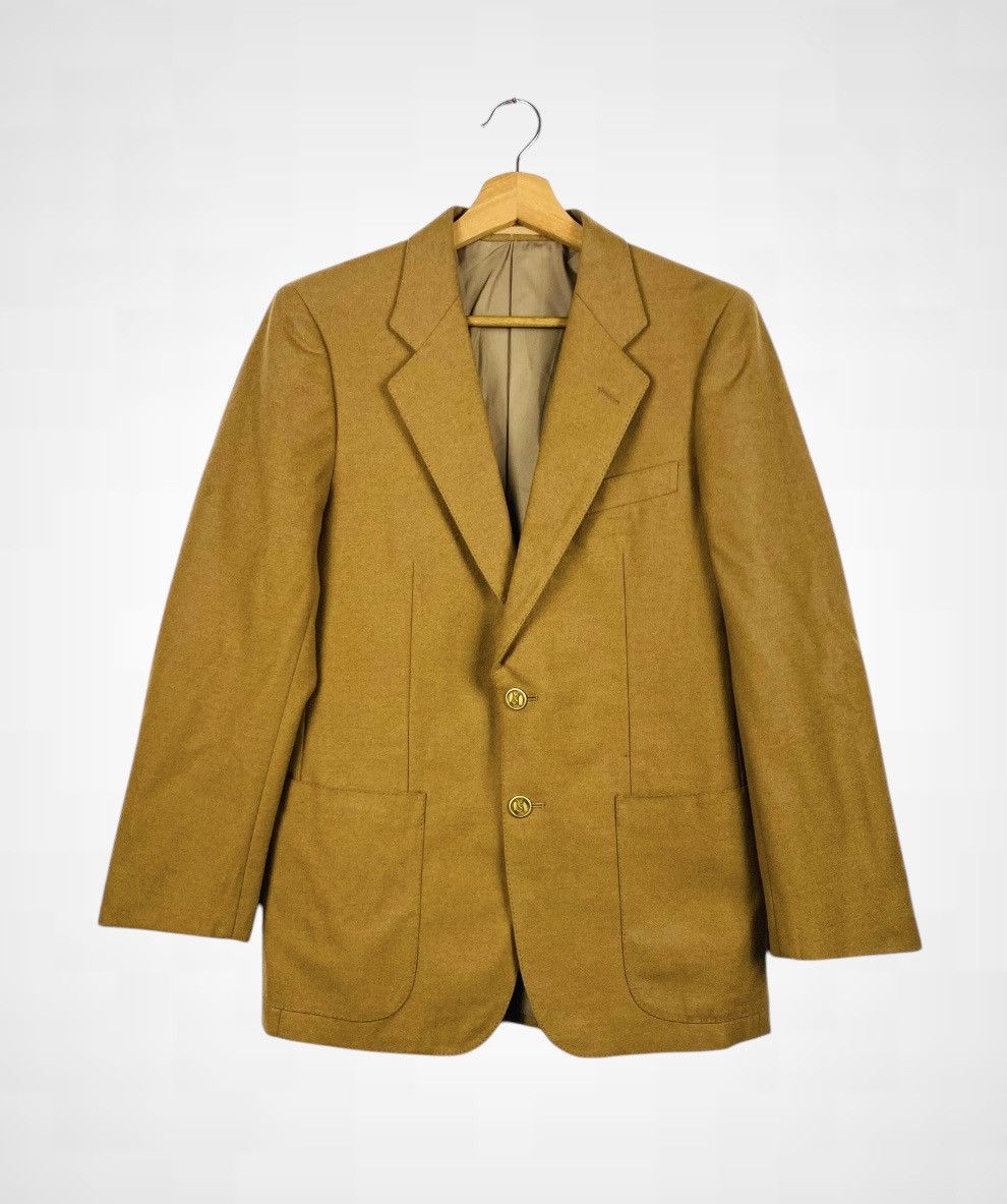 Yves Saint Laurent Vintage Yves Saint Lauren Pour Homme Blazer Size US M / EU 48-50 / 2 - 1 Thumbnail