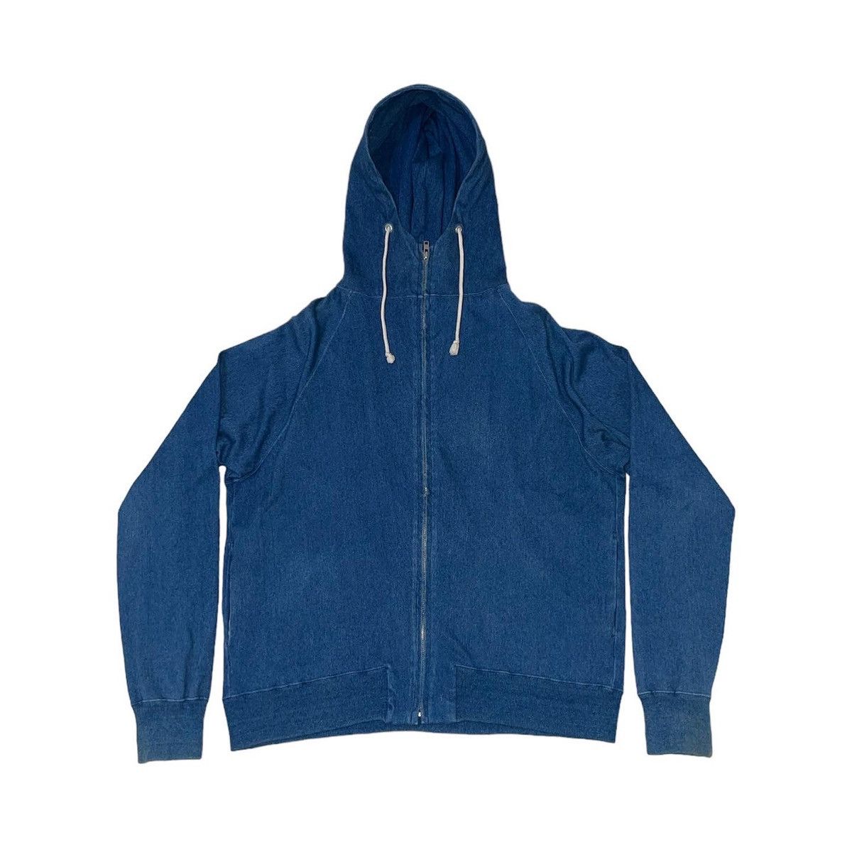 TOGA VIRILIS TOGA VILIRIS Archives Blue Indigo Zip-Up Hoodie Size US M / EU 48-50 / 2 - 1 Thumbnail