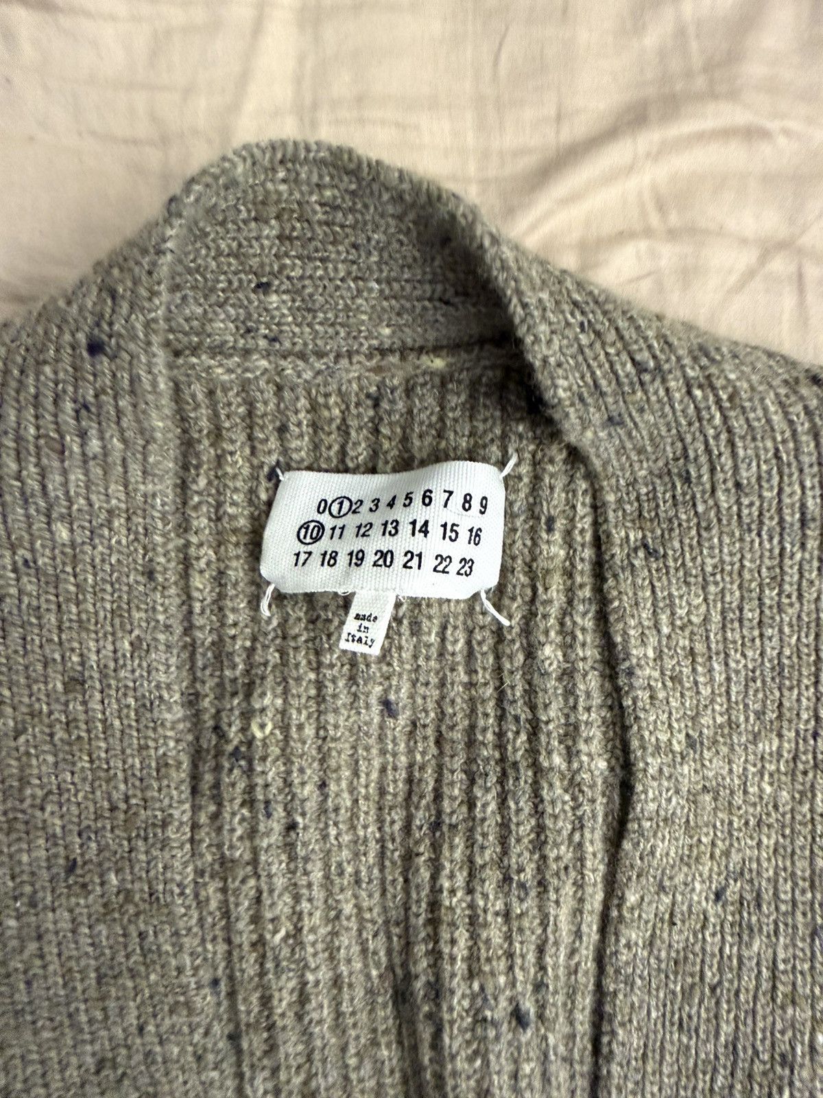 Maison Margiela Margiela Donegal classic knit cardigan Size US L / EU 52-54 / 3 - 2 Thumbnail