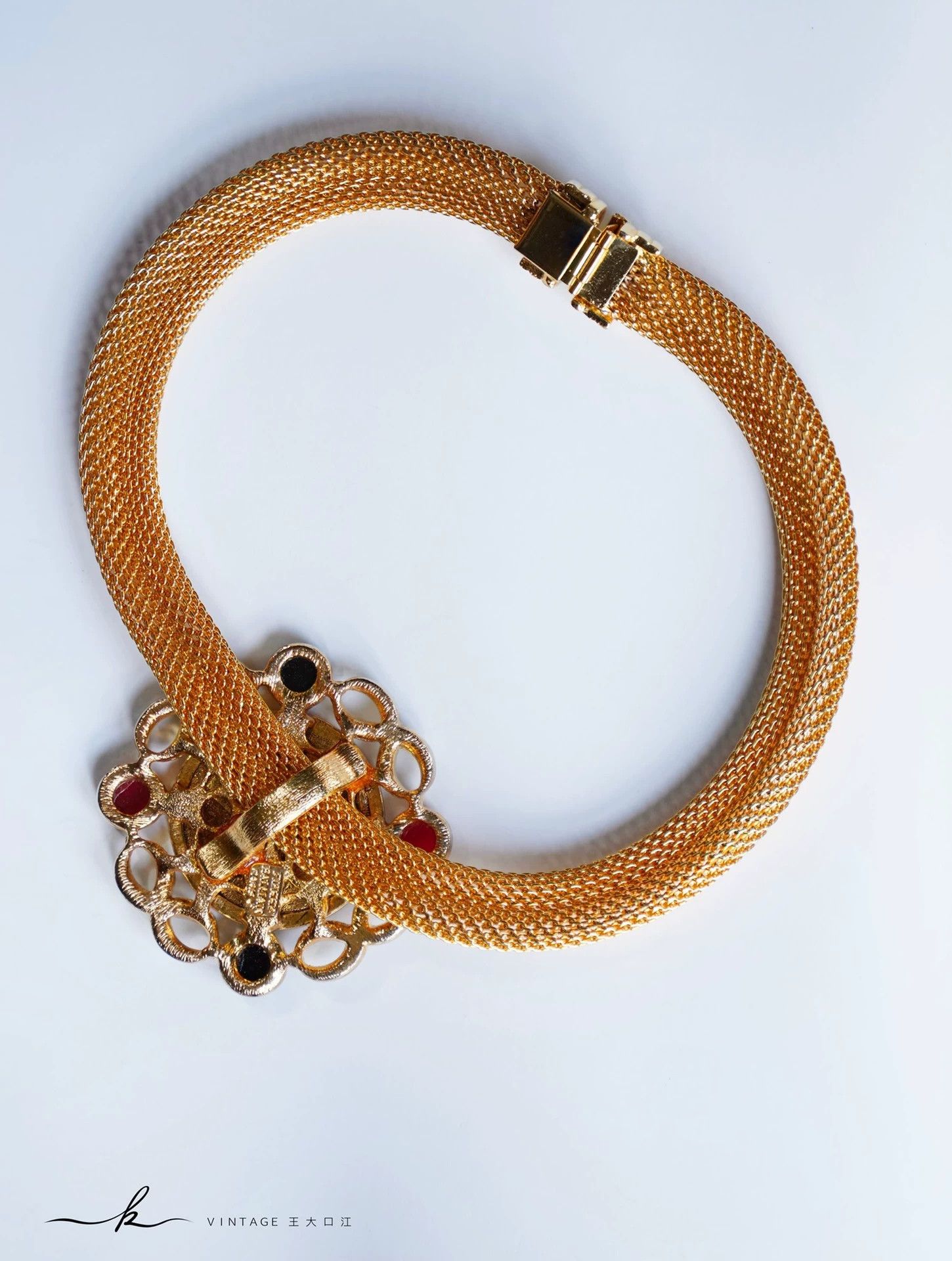 Pierre Balmain Pierre Balmain Paris Roman Coin Colored Gem Choker Size ONE SIZE - 8 Thumbnail