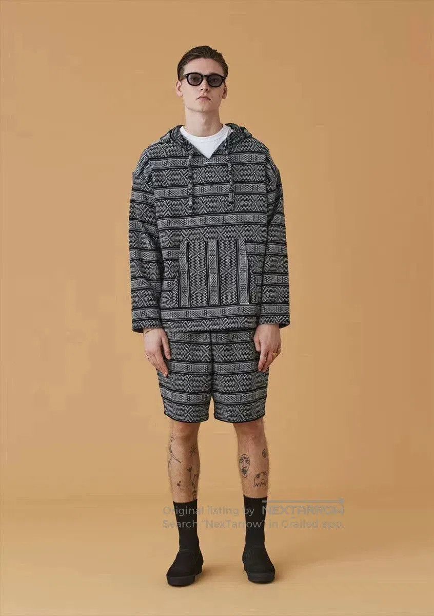 Japanese Brand cootie Mexican Jacquard Parka. Size US XL / EU 56 / 4 - 4 Thumbnail